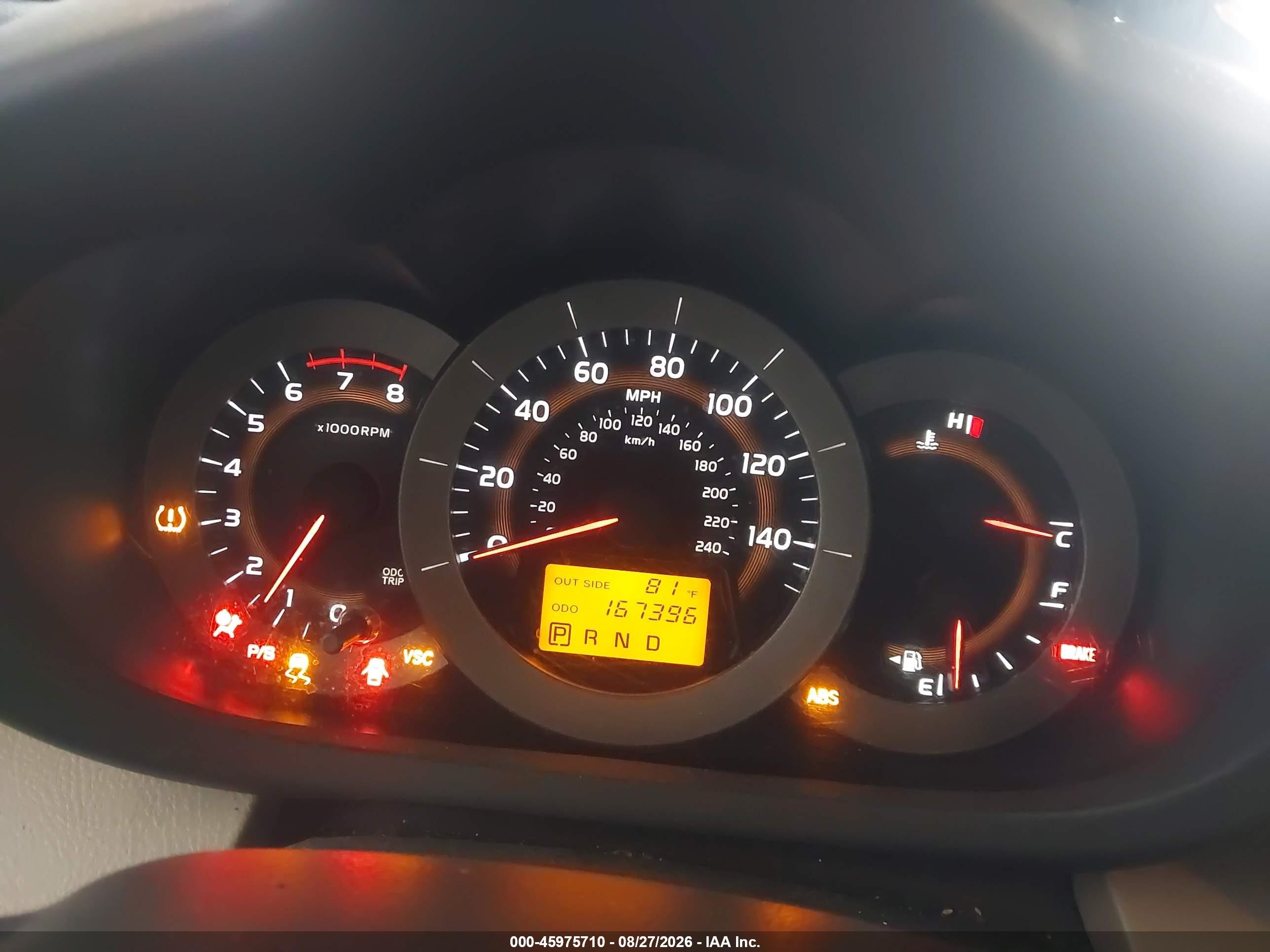 2006 Toyota Rav4 Base V6 Золотой vin: JTMZK33V265004704