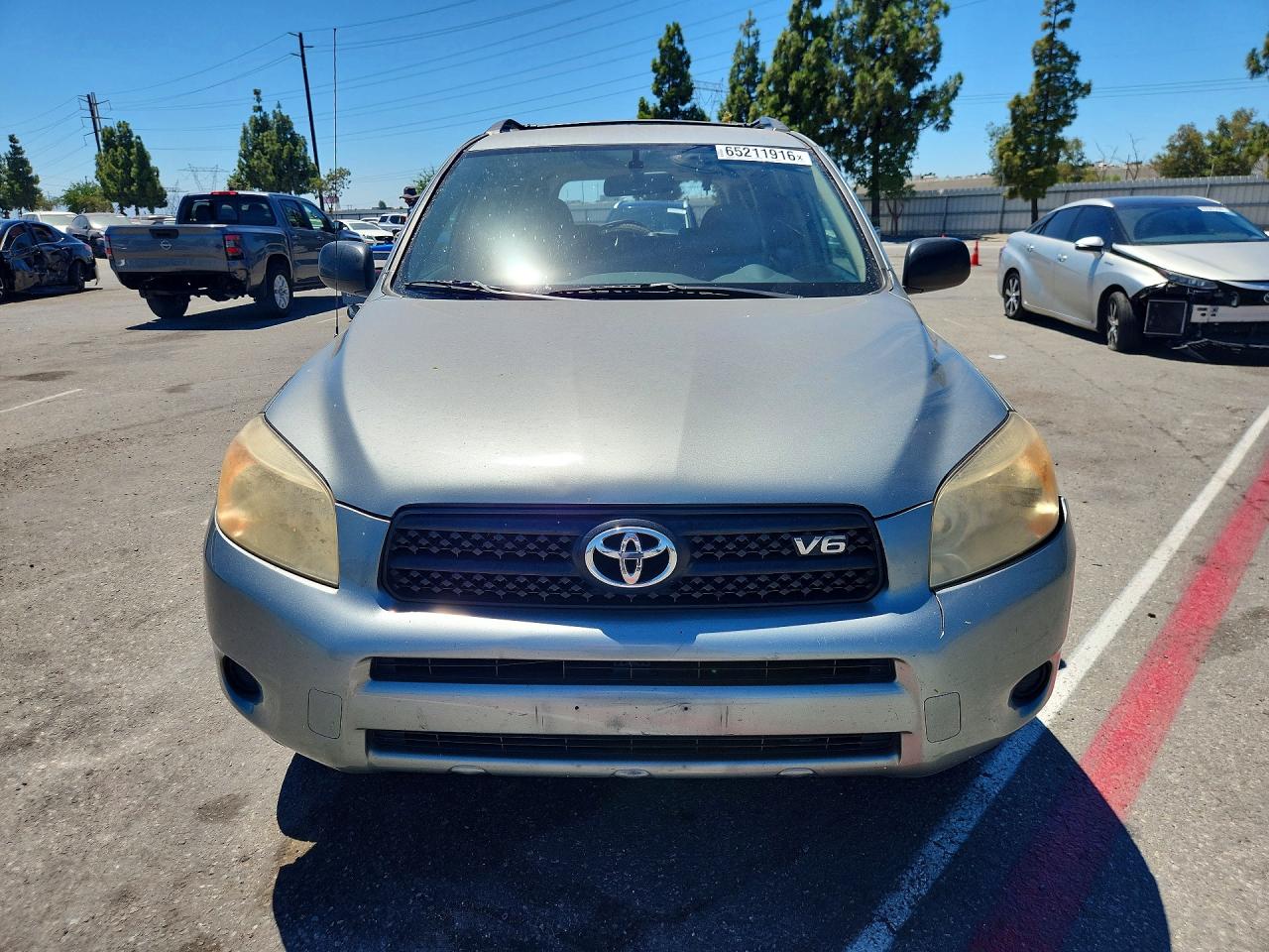2006 Toyota Rav4 Base Gray vin: JTMZK33V365000256