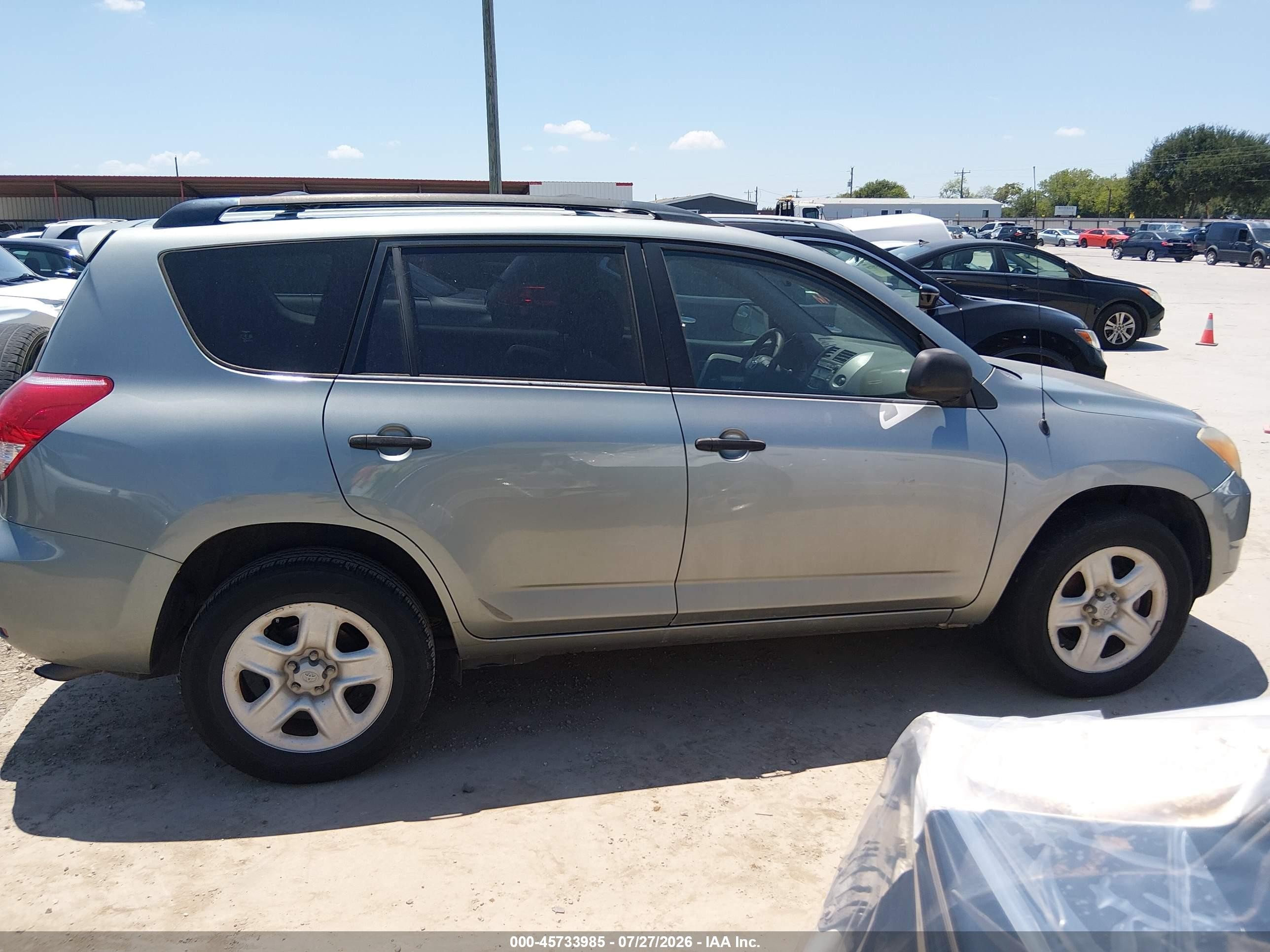 2007 Toyota Rav4 Base V6 (a5) Light Blue vin: JTMZK33V375008004
