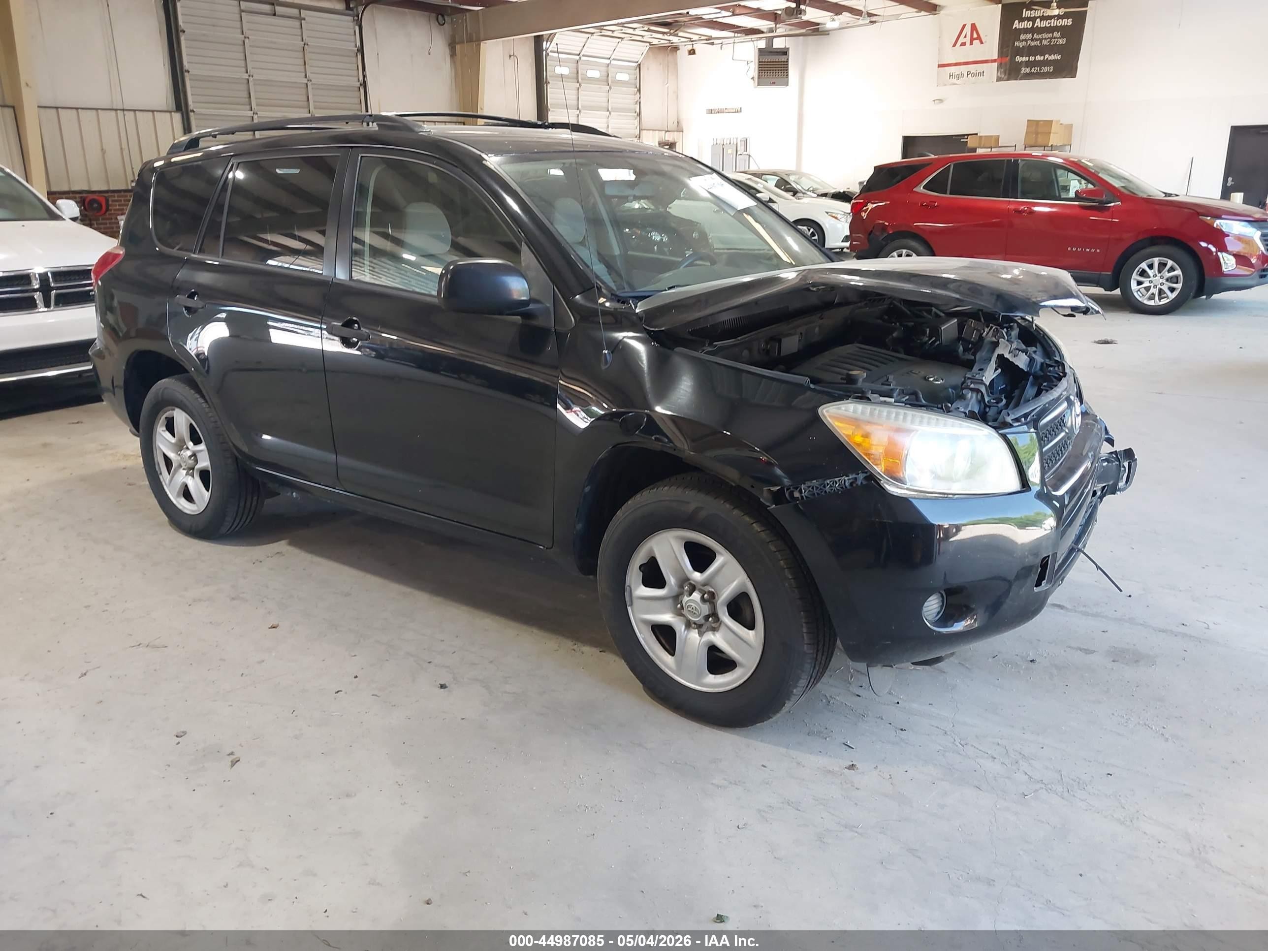 2008 Toyota Rav4 Base V6 Black vin: JTMZK33V586011367