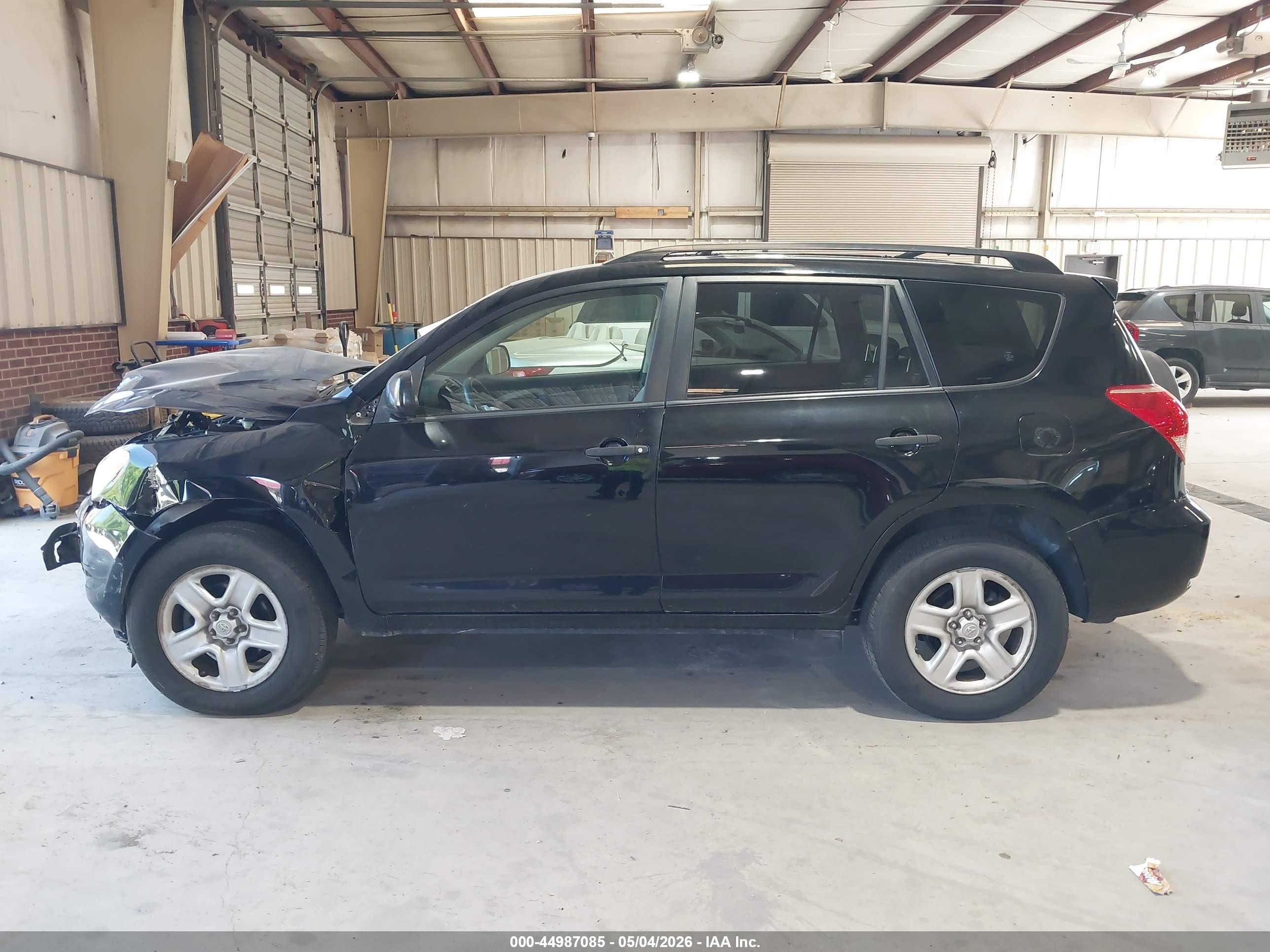 2008 Toyota Rav4 Base V6 Black vin: JTMZK33V586011367