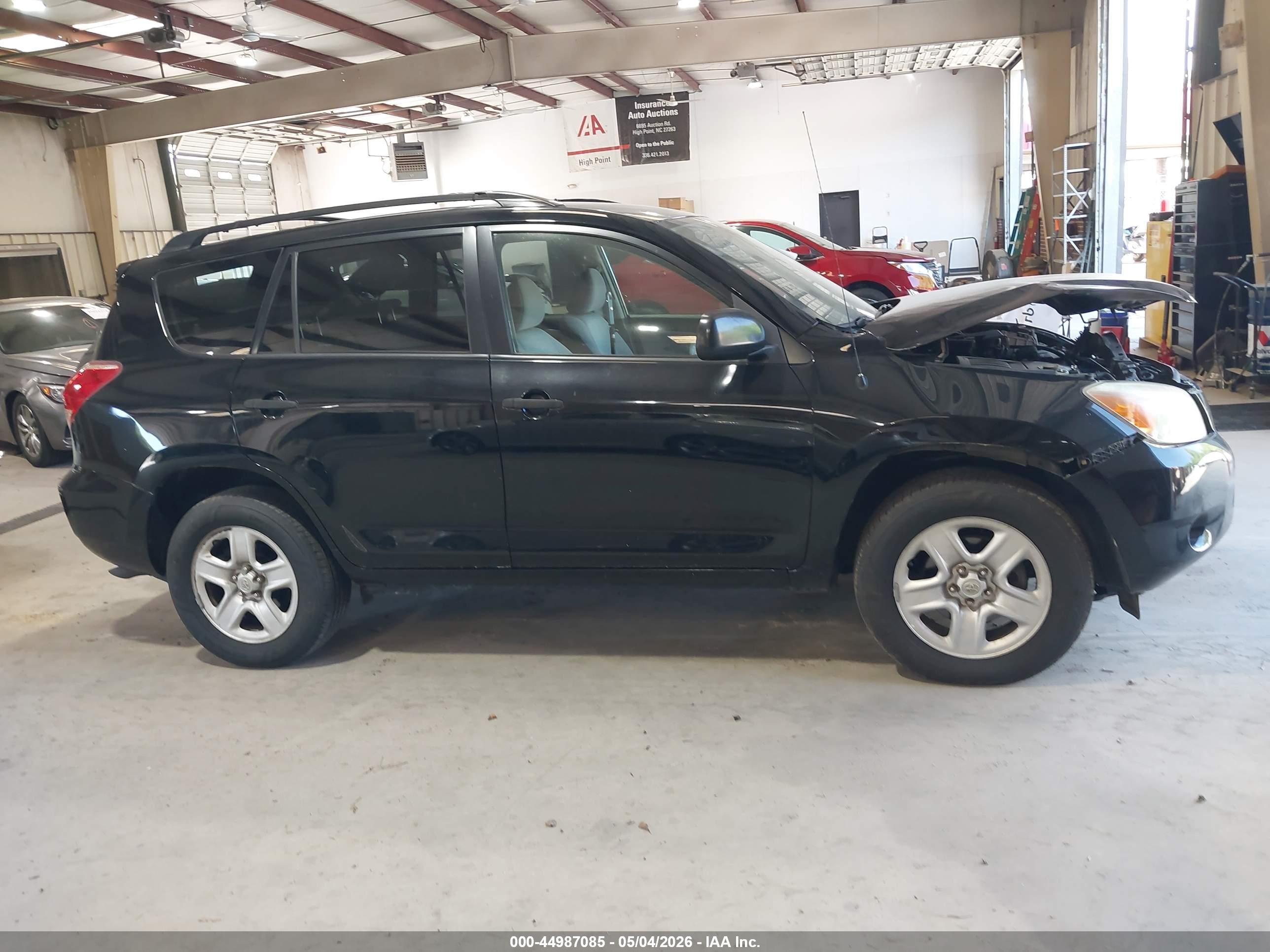 2008 Toyota Rav4 Base V6 Black vin: JTMZK33V586011367