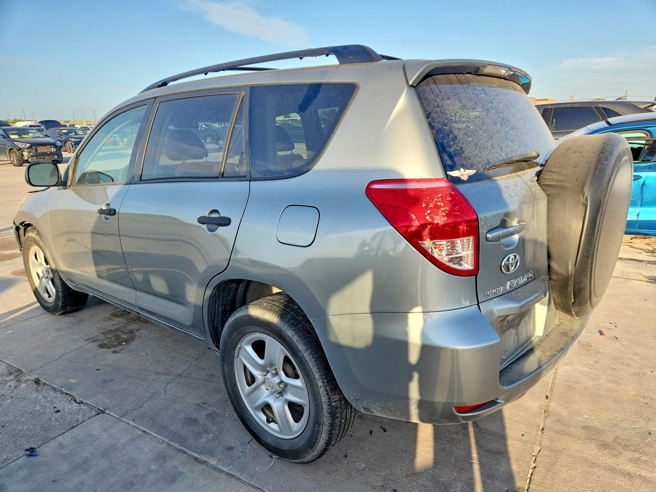 2008 Toyota Rav4 Base Gray vin: JTMZK33V586014527