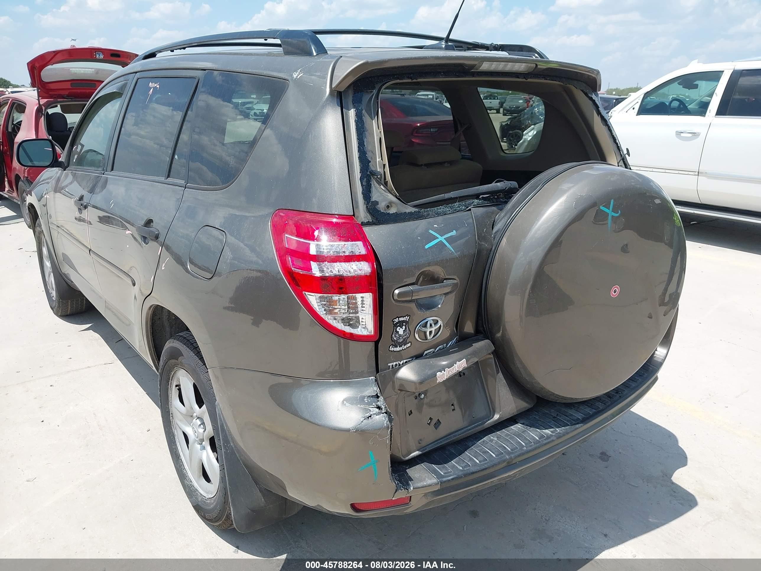 2009 Toyota Rav4 Base V6 Brown vin: JTMZK33V59D003007
