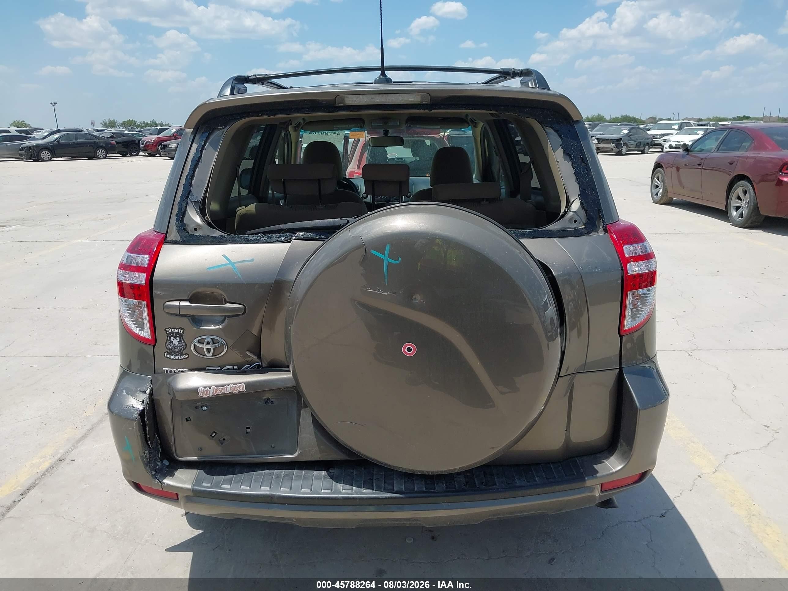 2009 Toyota Rav4 Base V6 Brown vin: JTMZK33V59D003007