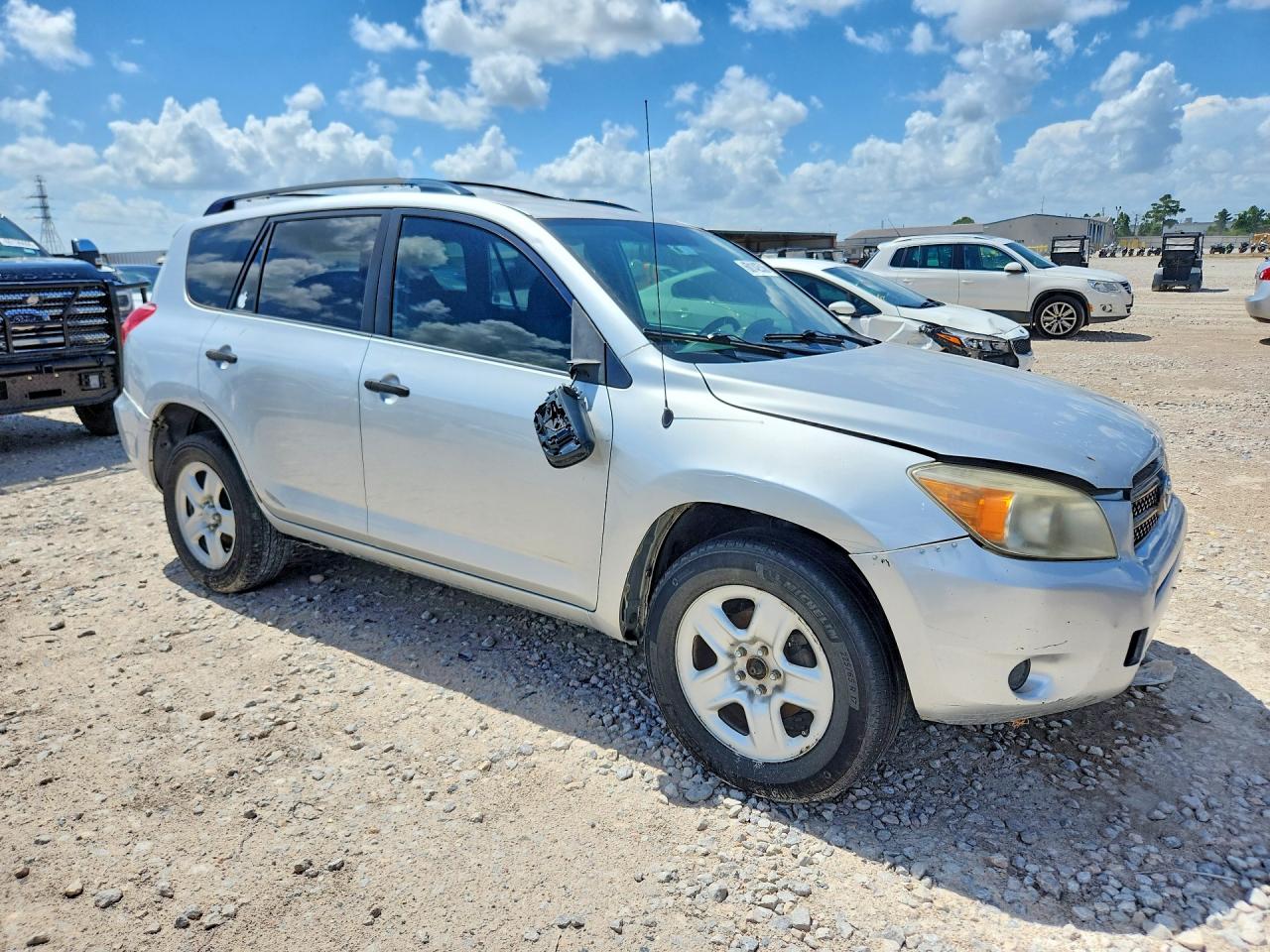 2007 Toyota Rav4 Base Silver vin: JTMZK33V675009552