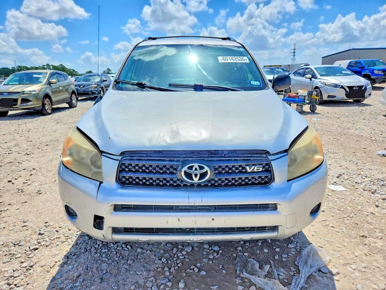 2007 Toyota Rav4 Base Silver vin: JTMZK33V675009552