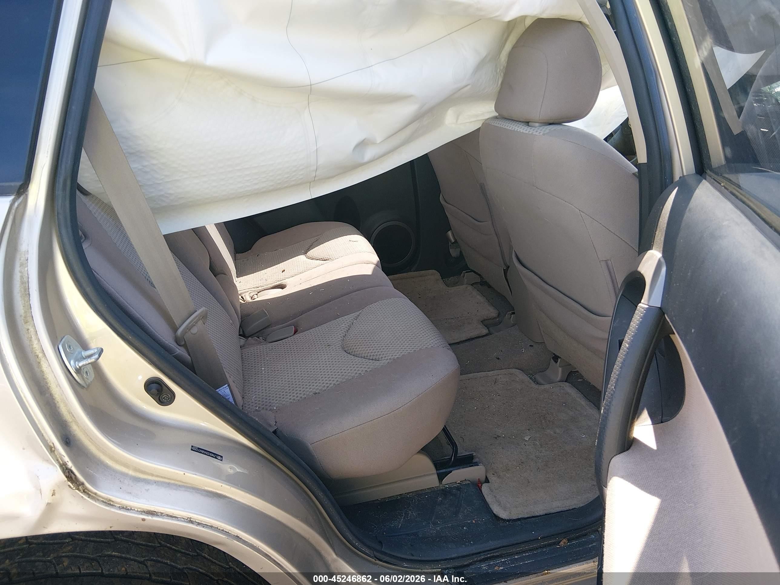 2008 Toyota Rav4 Base V6 Silver vin: JTMZK33V686010986