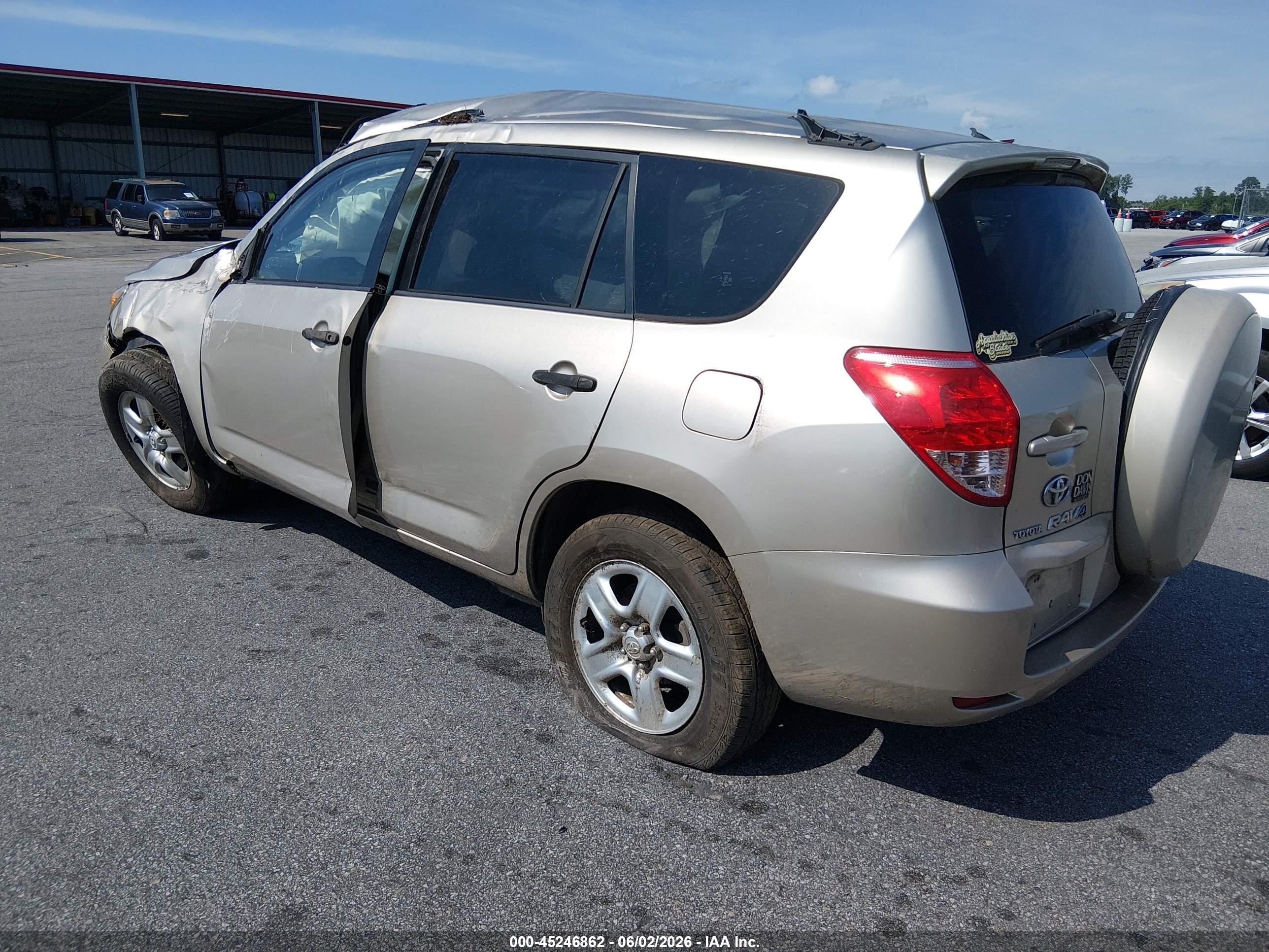 2008 Toyota Rav4 Base V6 Silver vin: JTMZK33V686010986