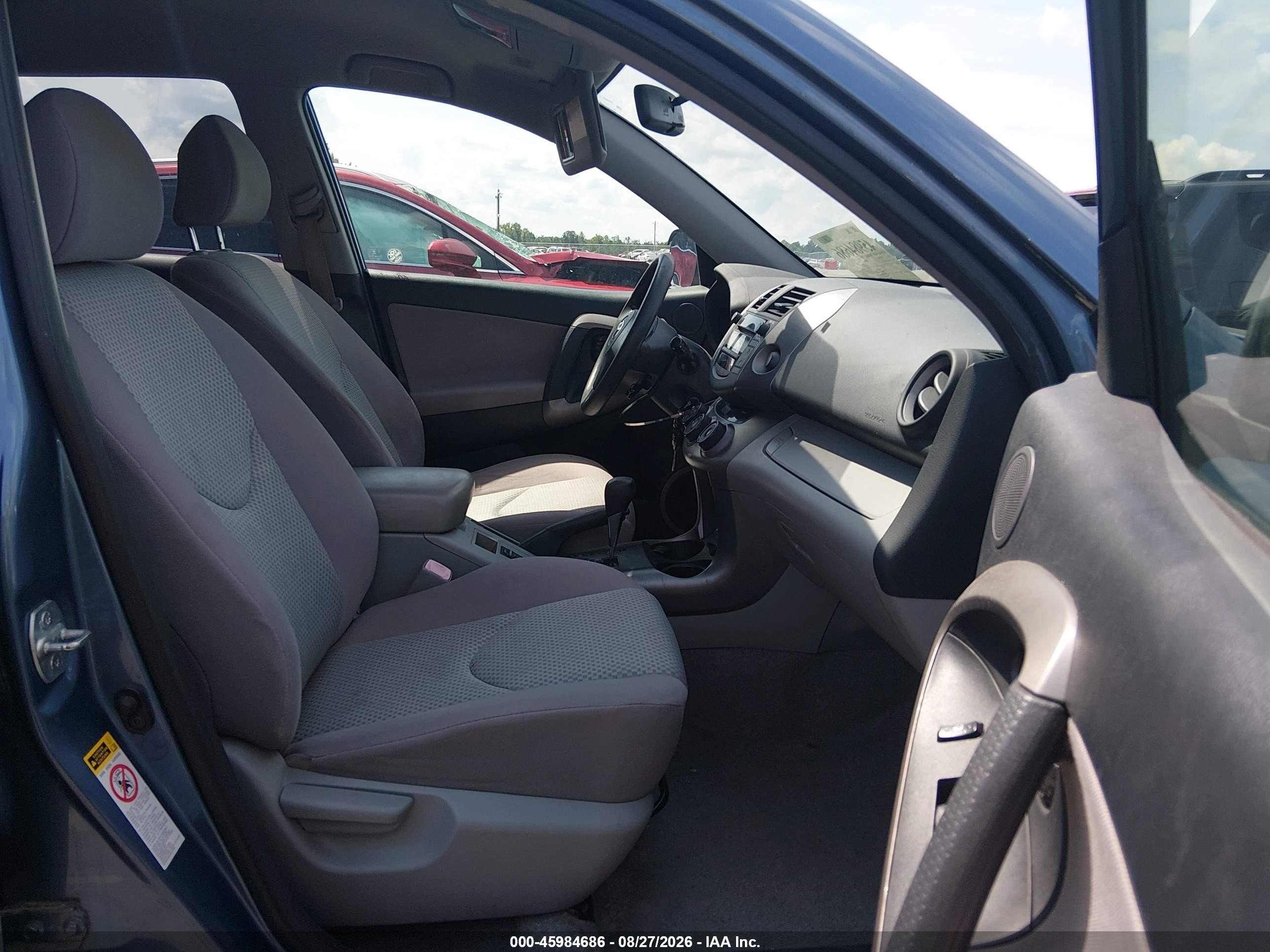 2007 Toyota Rav4 Base V6 (a5) Light Blue vin: JTMZK33V775012914