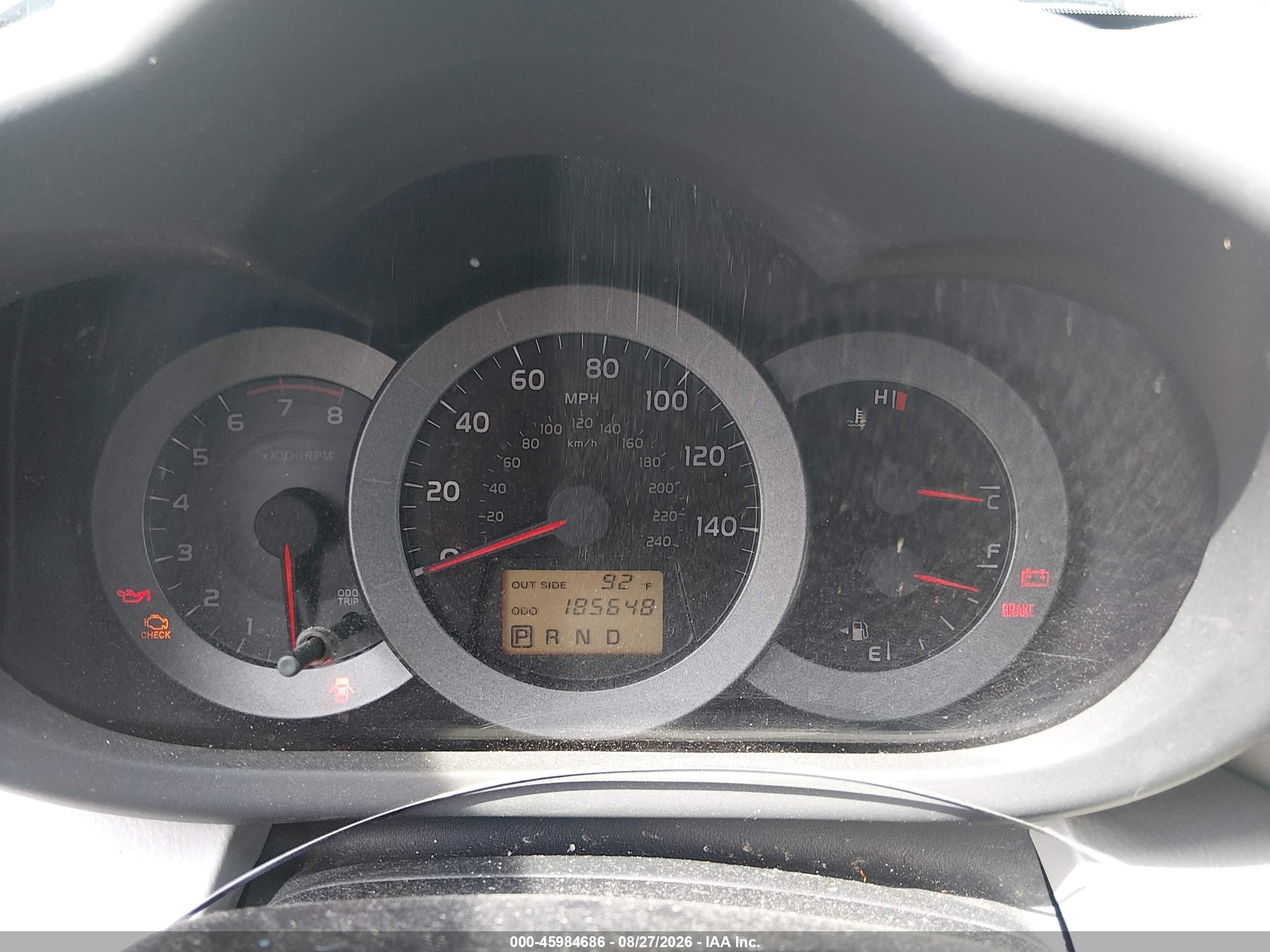 2007 Toyota Rav4 Base V6 (a5) Light Blue vin: JTMZK33V775012914