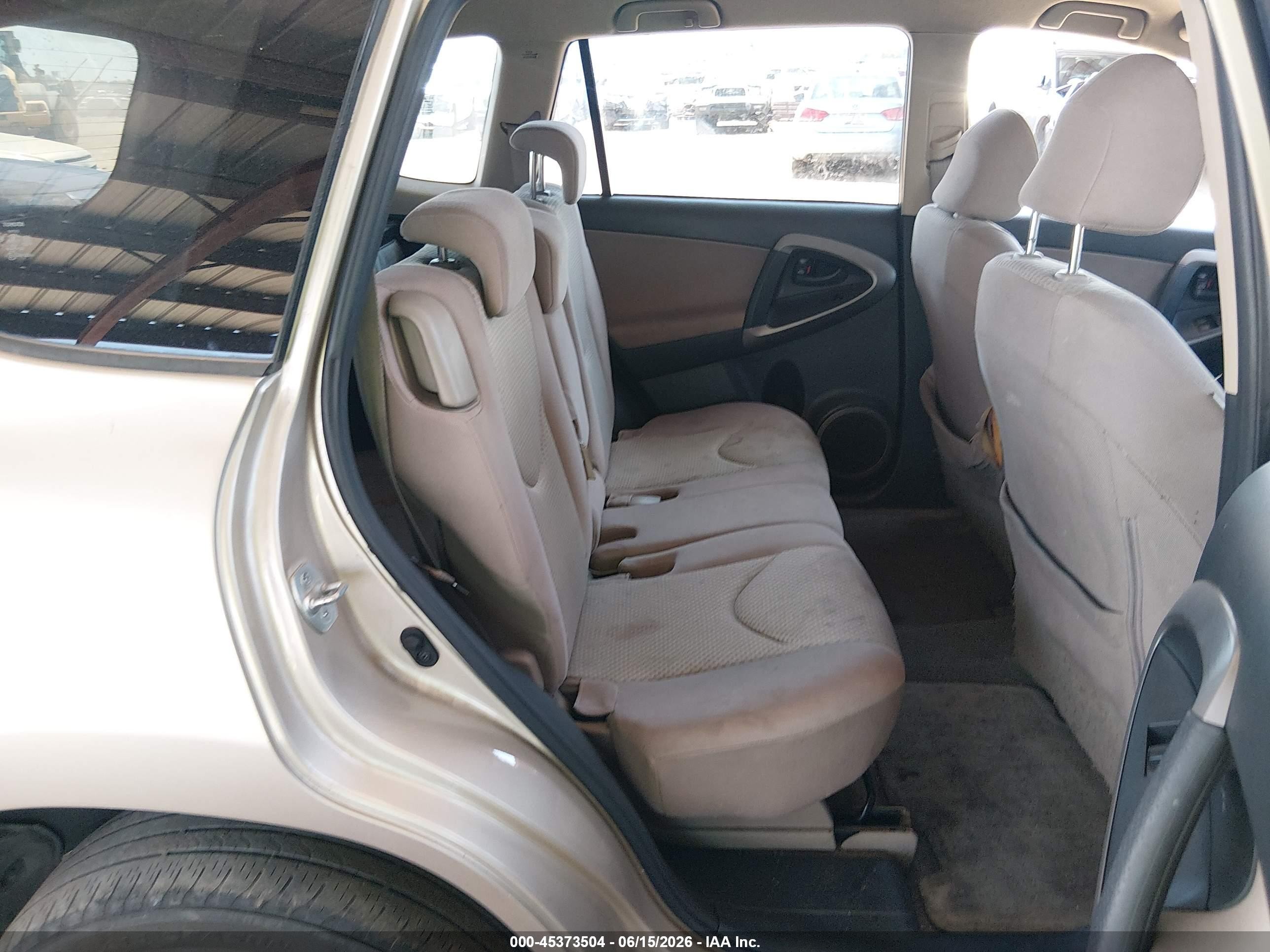 2007 Toyota Rav4 Base V6 (a5) Beige vin: JTMZK33V775014954