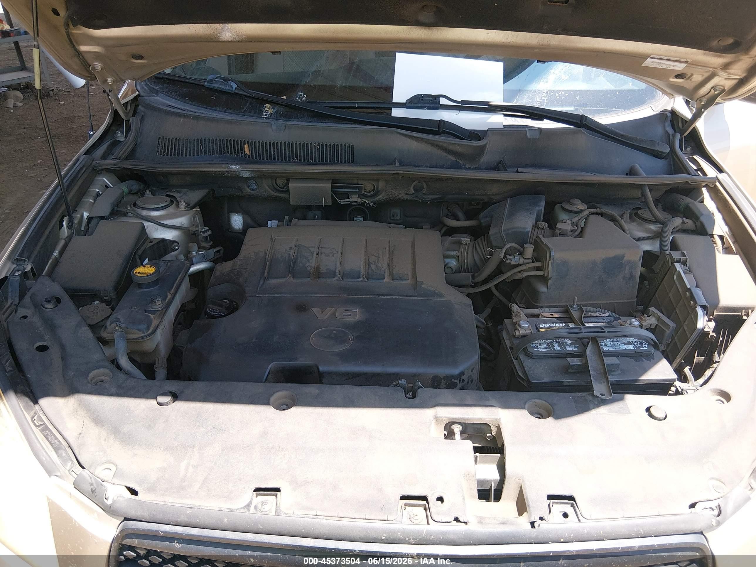 2007 Toyota Rav4 Base V6 (a5) Beige vin: JTMZK33V775014954