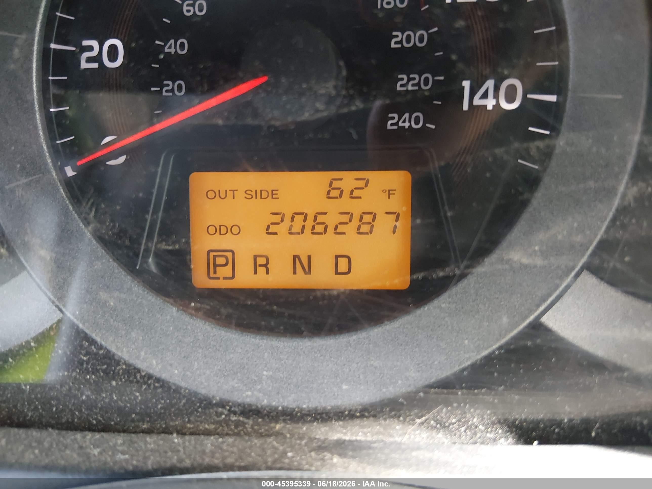 2007 Toyota Rav4 Base V6 (a5) Gold vin: JTMZK33V776004452