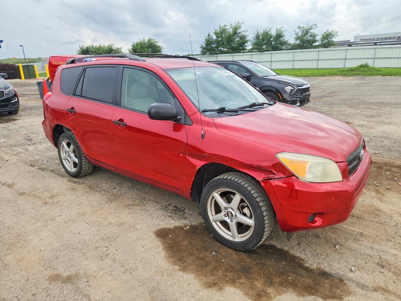 2006 Toyota Rav4 Base Red vin: JTMZK33V866001963