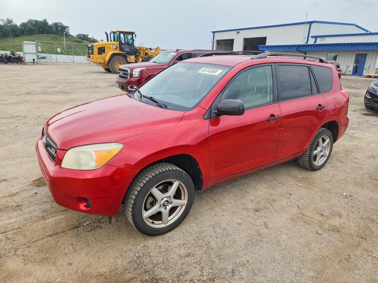 2006 Toyota Rav4 Base Red vin: JTMZK33V866001963