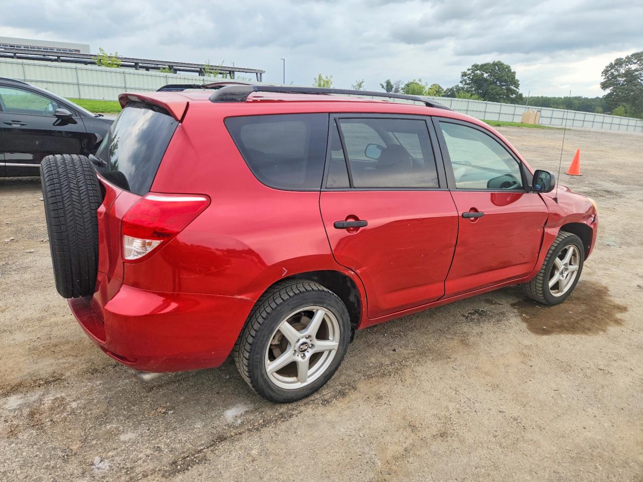 2006 Toyota Rav4 Base Red vin: JTMZK33V866001963