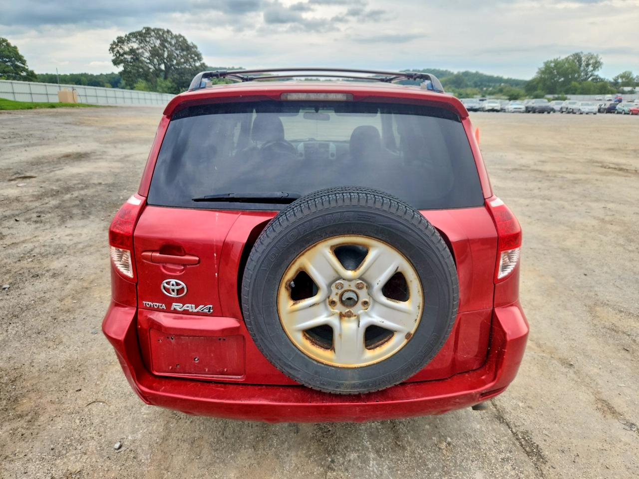 2006 Toyota Rav4 Base Red vin: JTMZK33V866001963