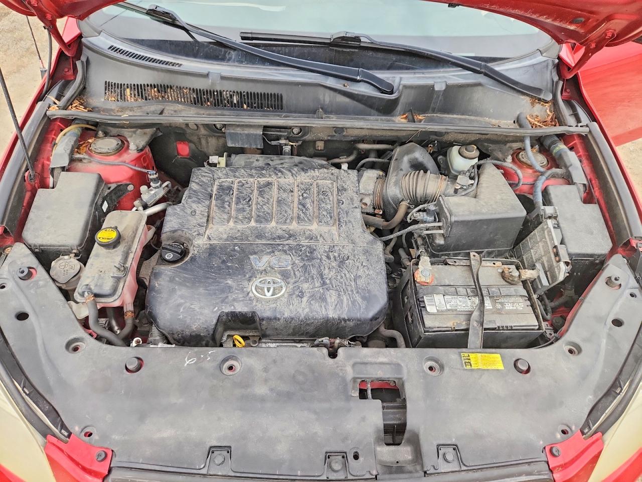 2006 Toyota Rav4 Base Red vin: JTMZK33V866001963