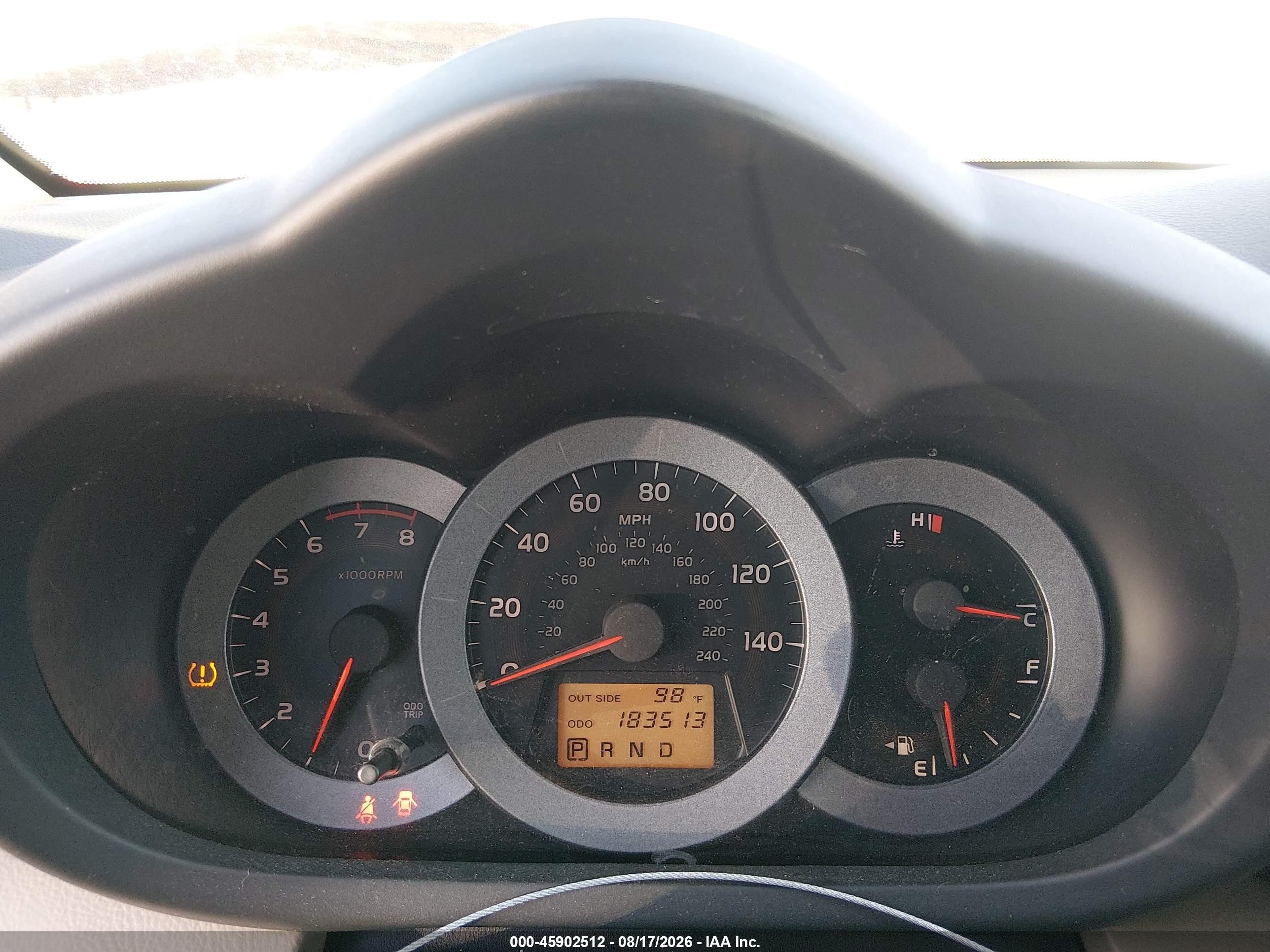 2007 Toyota Rav4 Base V6 (a5) White vin: JTMZK33V975011800