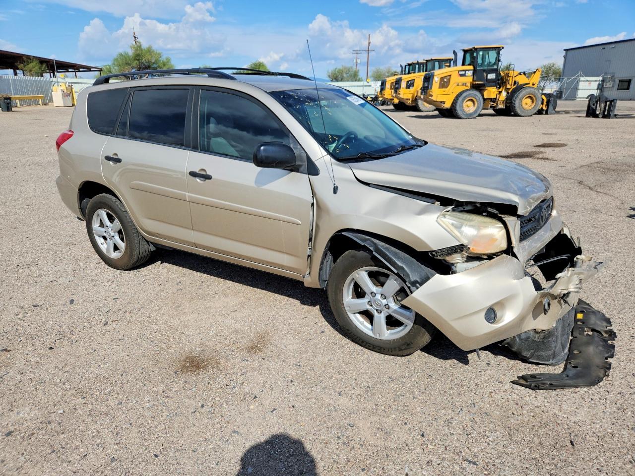 2007 Toyota Rav4 Base Tan vin: JTMZK33V976005117