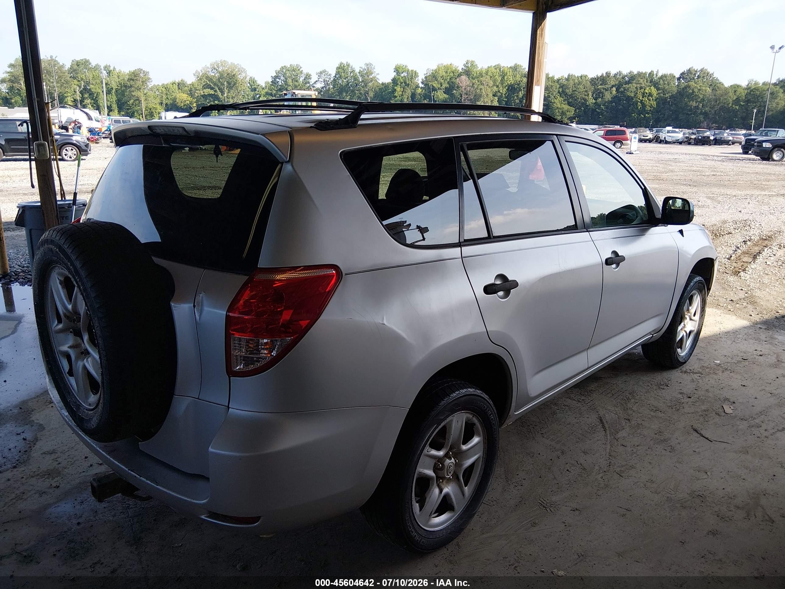 2008 Toyota Rav4 Base V6 Gray vin: JTMZK33V985020143