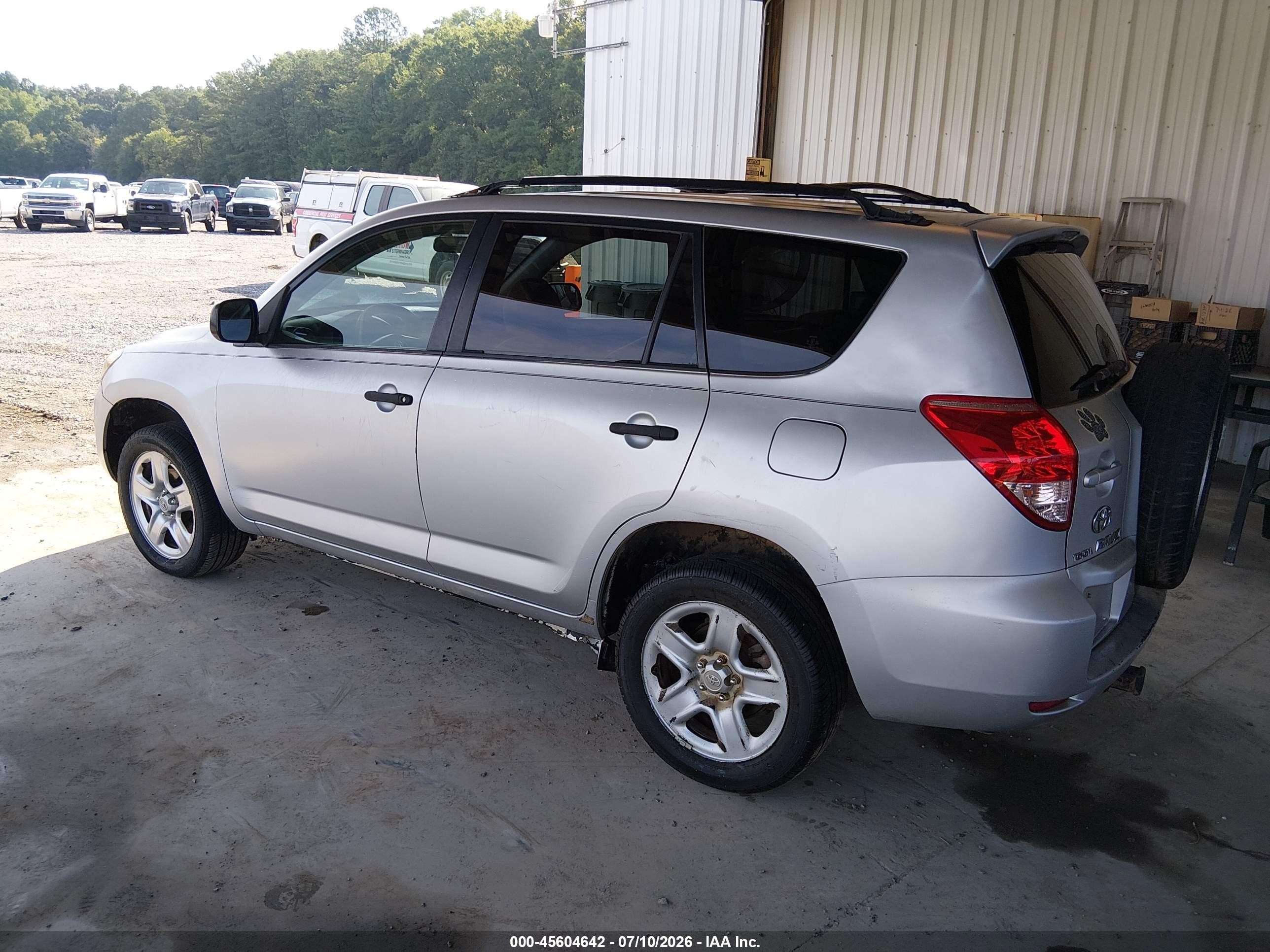 2008 Toyota Rav4 Base V6 Gray vin: JTMZK33V985020143