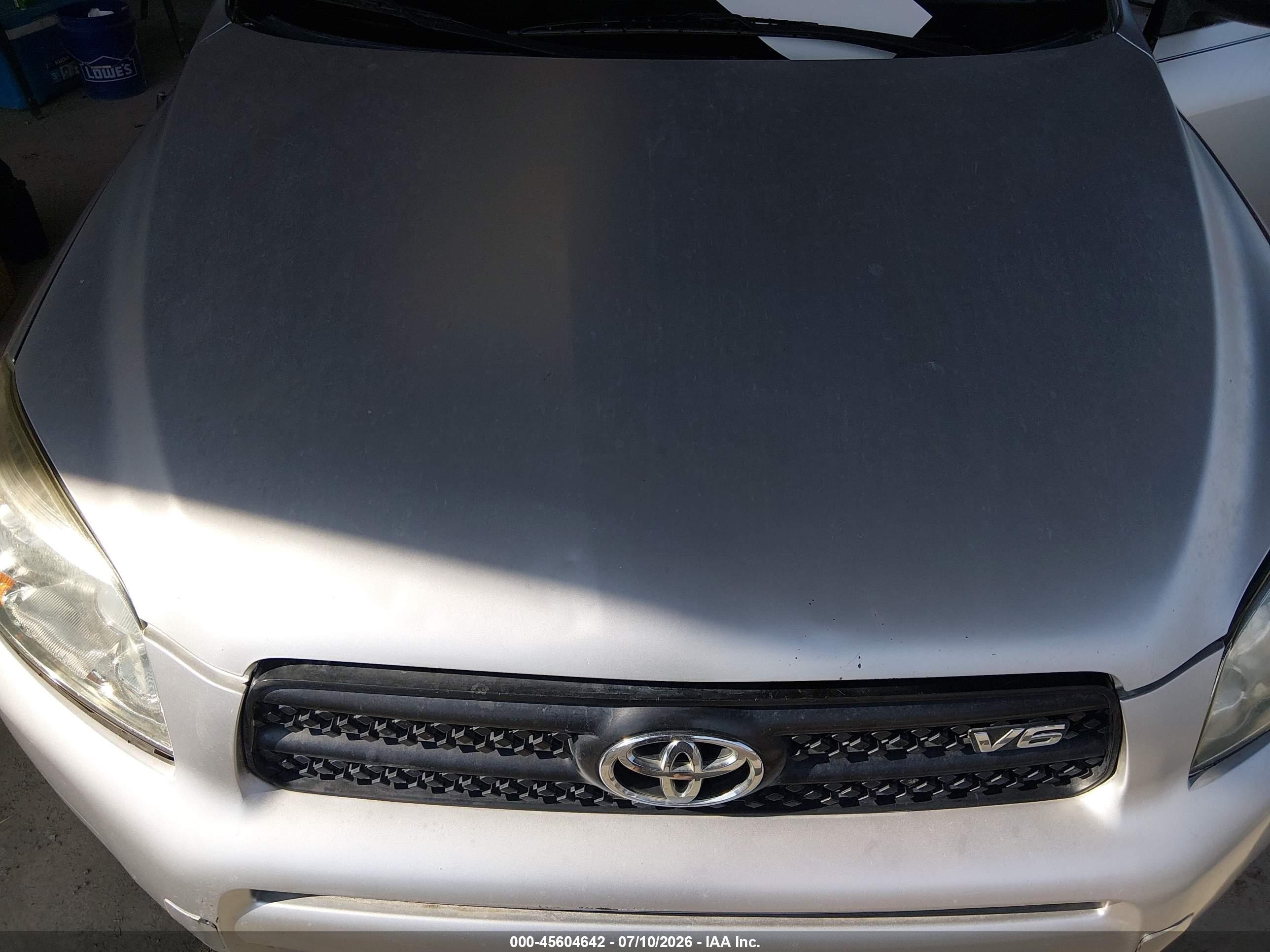 2008 Toyota Rav4 Base V6 Gray vin: JTMZK33V985020143