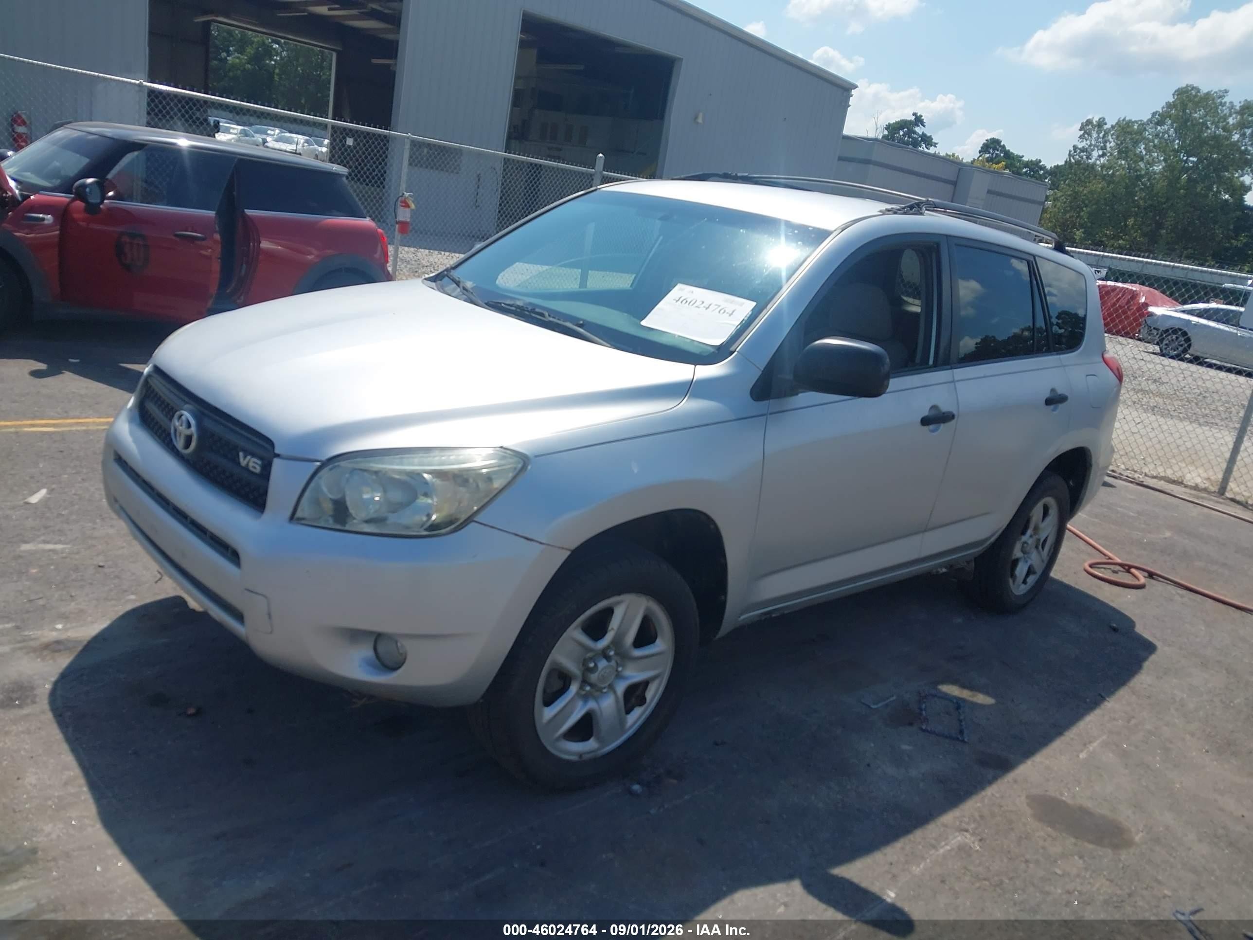 2008 Toyota Rav4 Base V6 Gray vin: JTMZK33V985020143