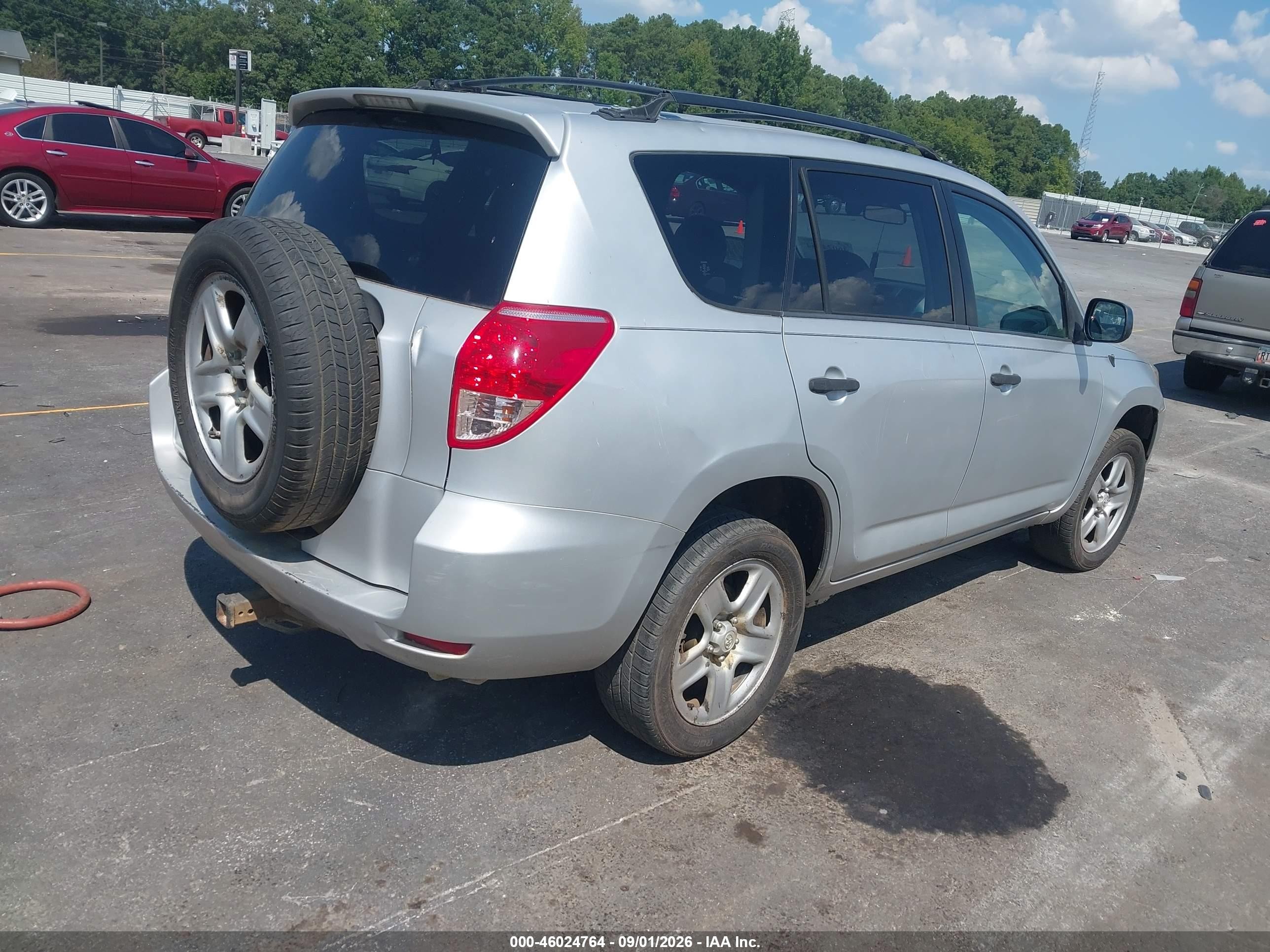 2008 Toyota Rav4 Base V6 Gray vin: JTMZK33V985020143