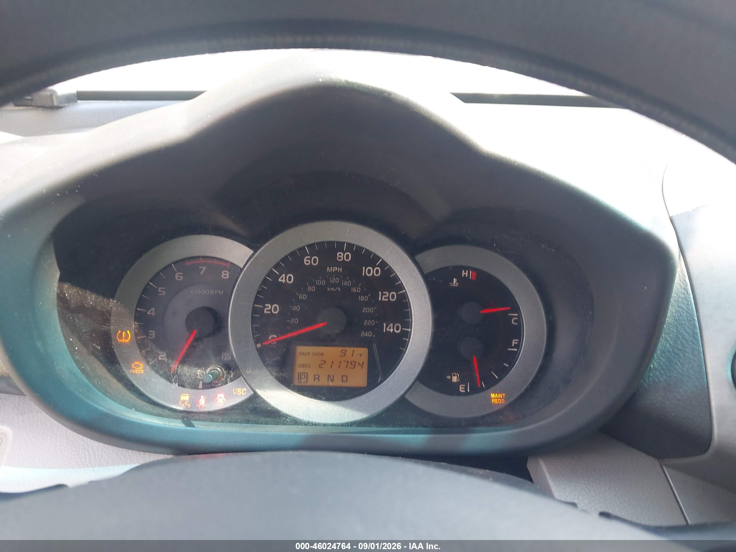 2008 Toyota Rav4 Base V6 Gray vin: JTMZK33V985020143