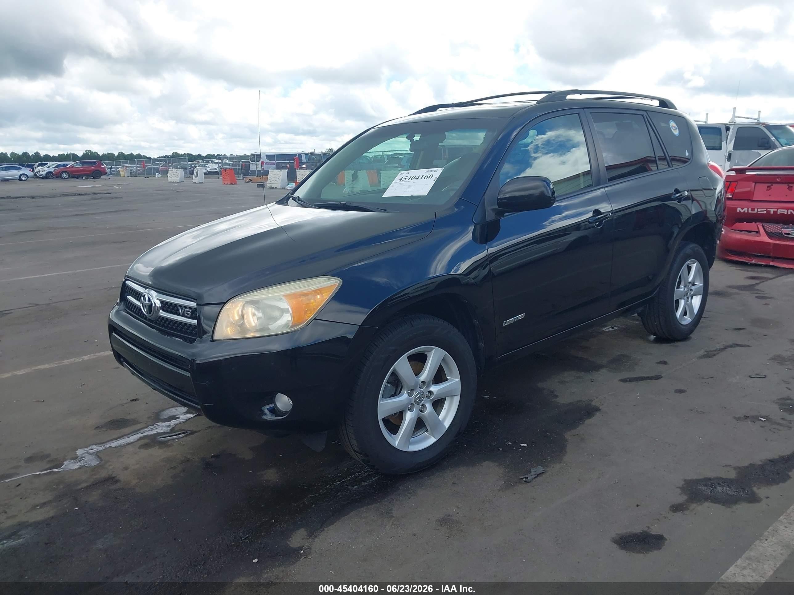 2006 Toyota Rav4 Limited V6 Черный vin: JTMZK34V465005139