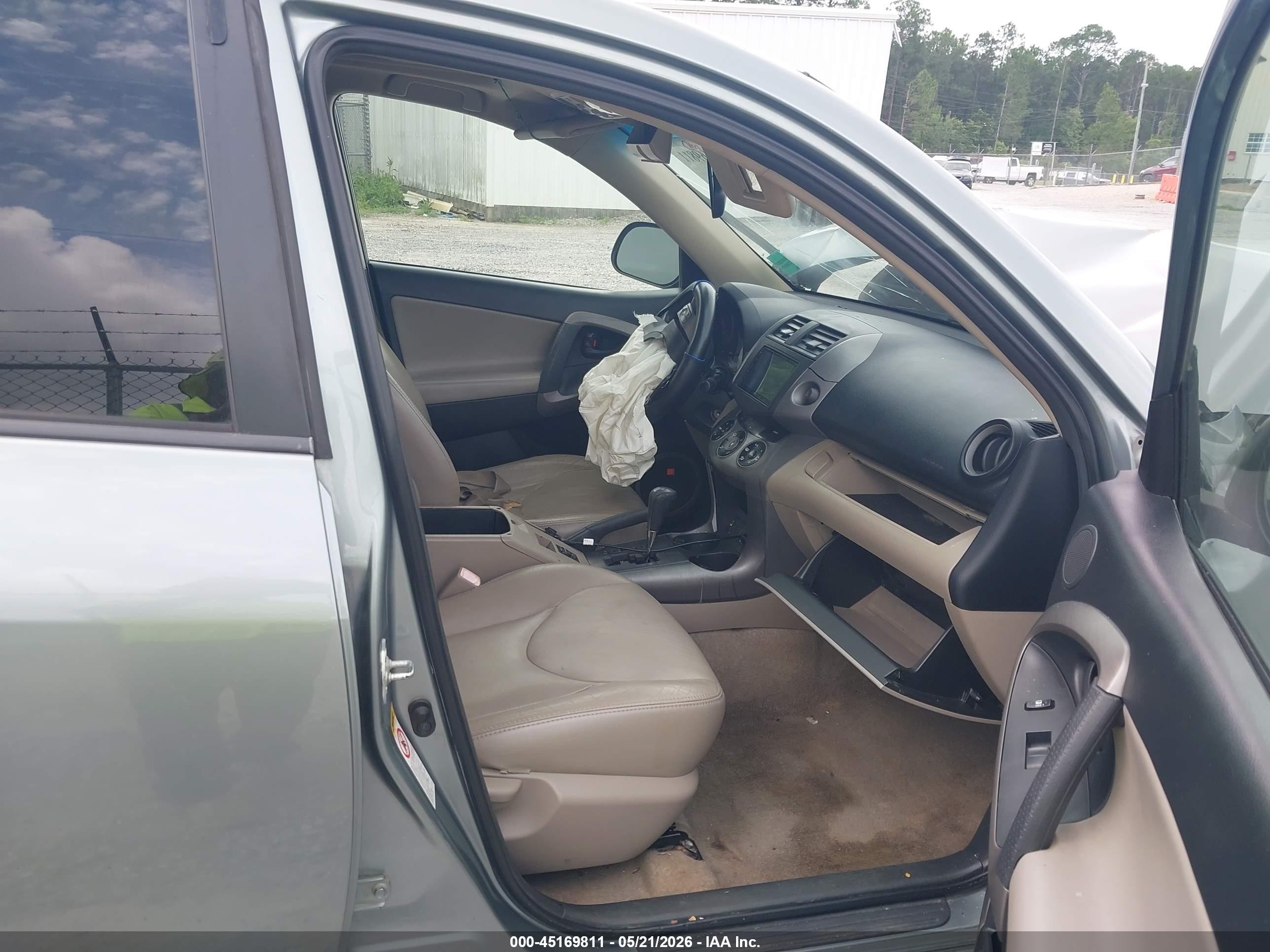 2007 Toyota Rav4 Limited V6 Blue vin: JTMZK34V875005890