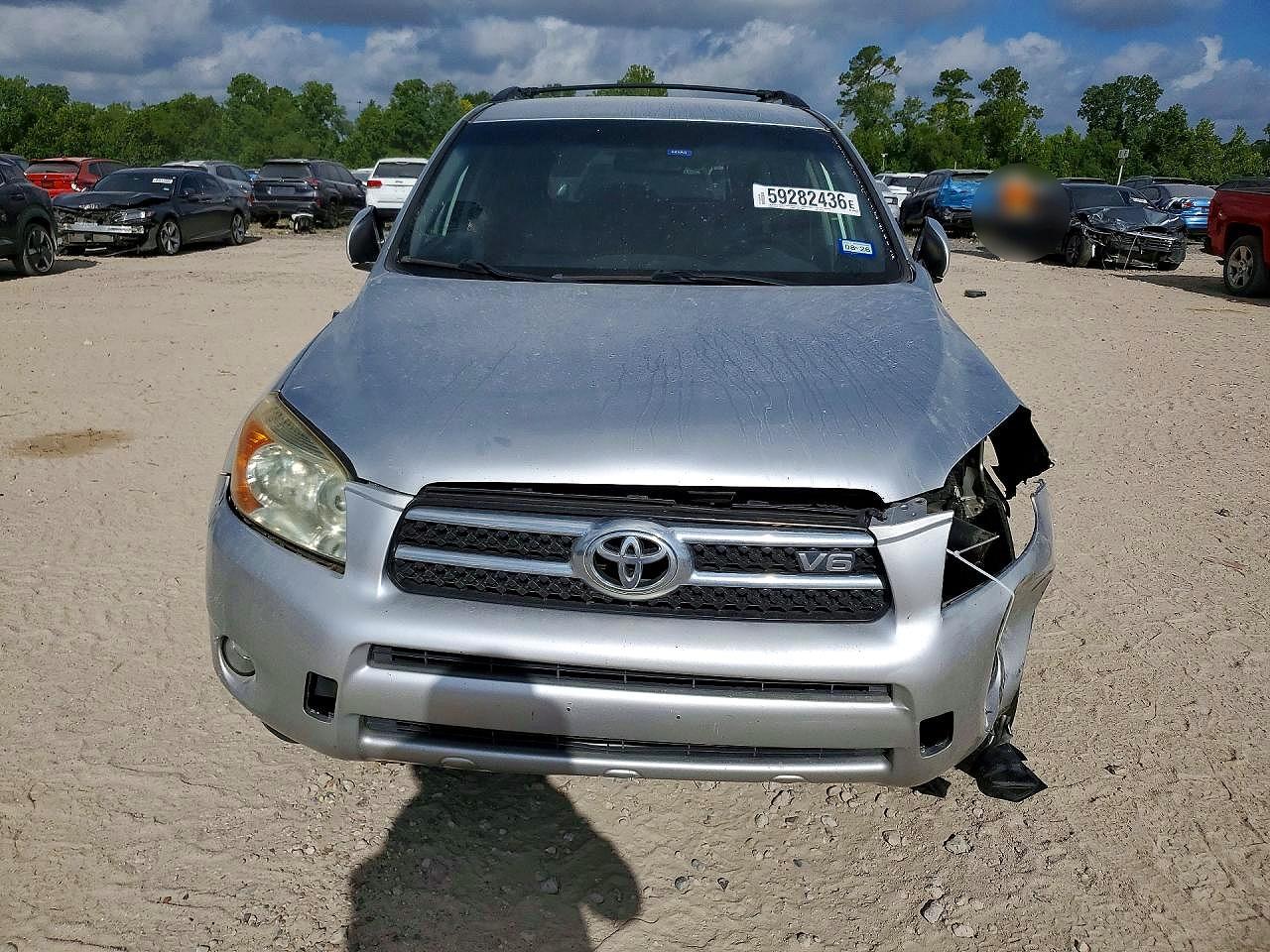 2008 Toyota Rav4 Limited Silver vin: JTMZK34VX85021753