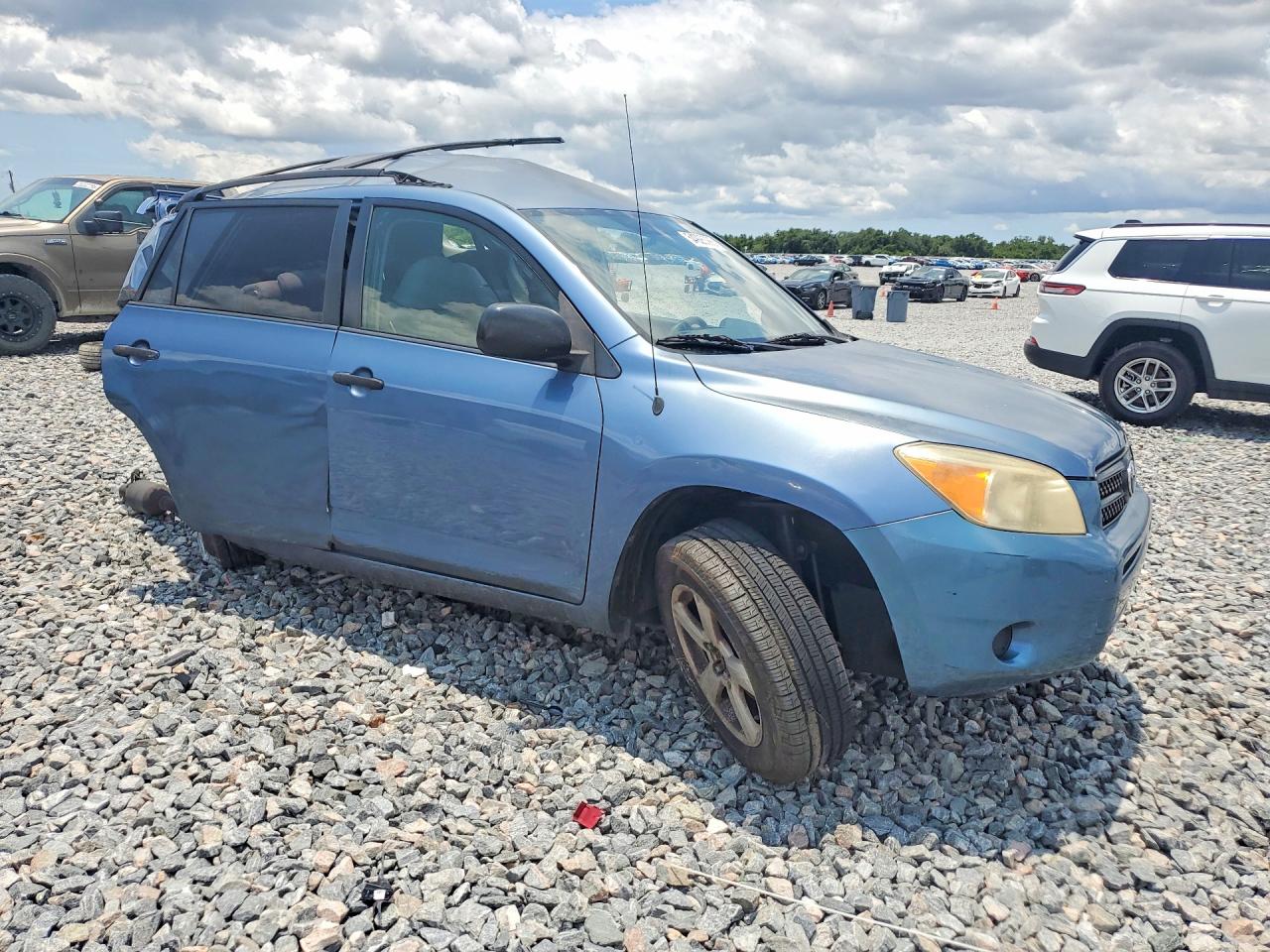 2007 Toyota Rav4 Base Blue vin: JTMZK35V875014331