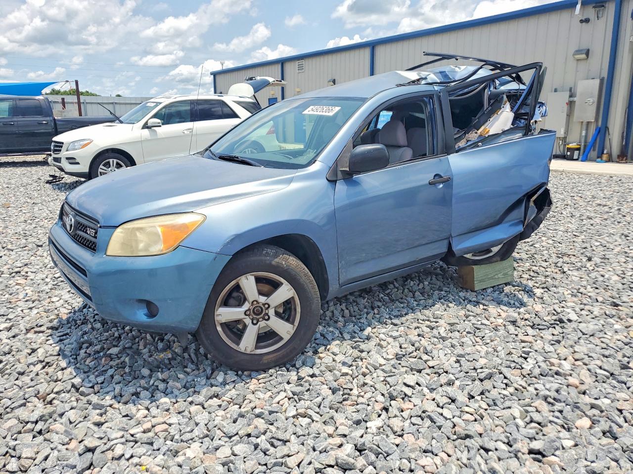 2007 Toyota Rav4 Base Blue vin: JTMZK35V875014331