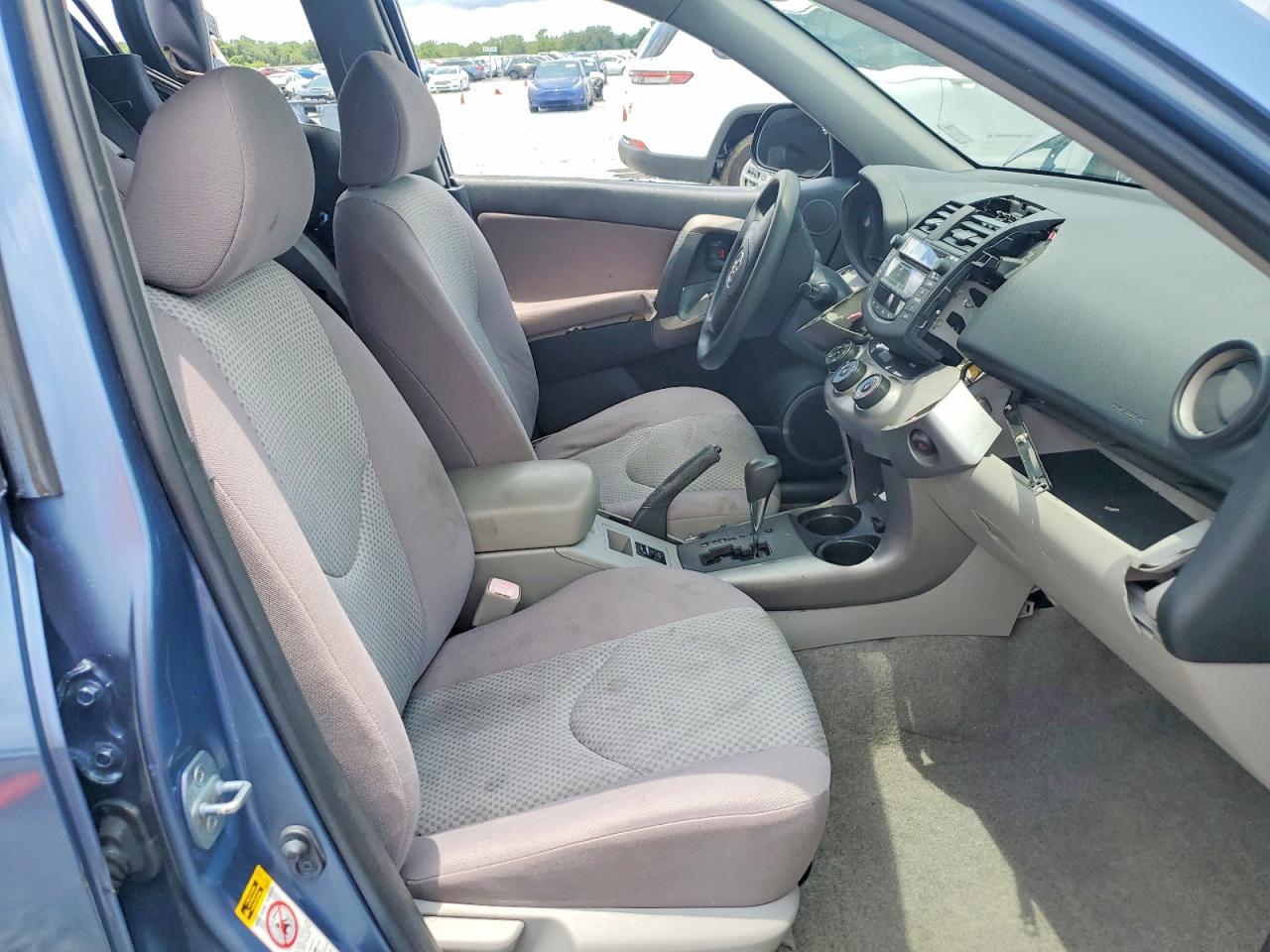 2007 Toyota Rav4 Base Blue vin: JTMZK35V875014331
