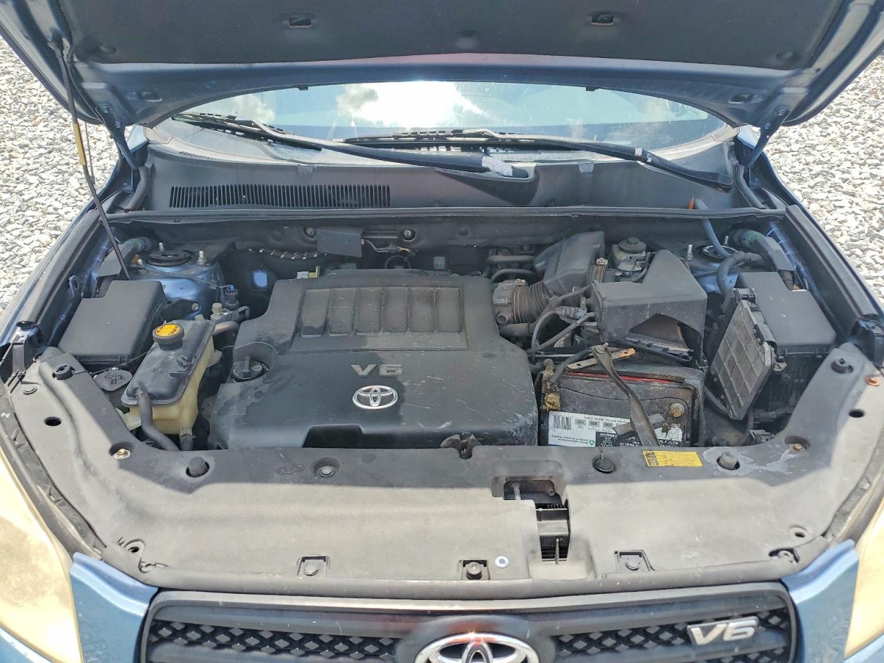 2007 Toyota Rav4 Base Blue vin: JTMZK35V875014331
