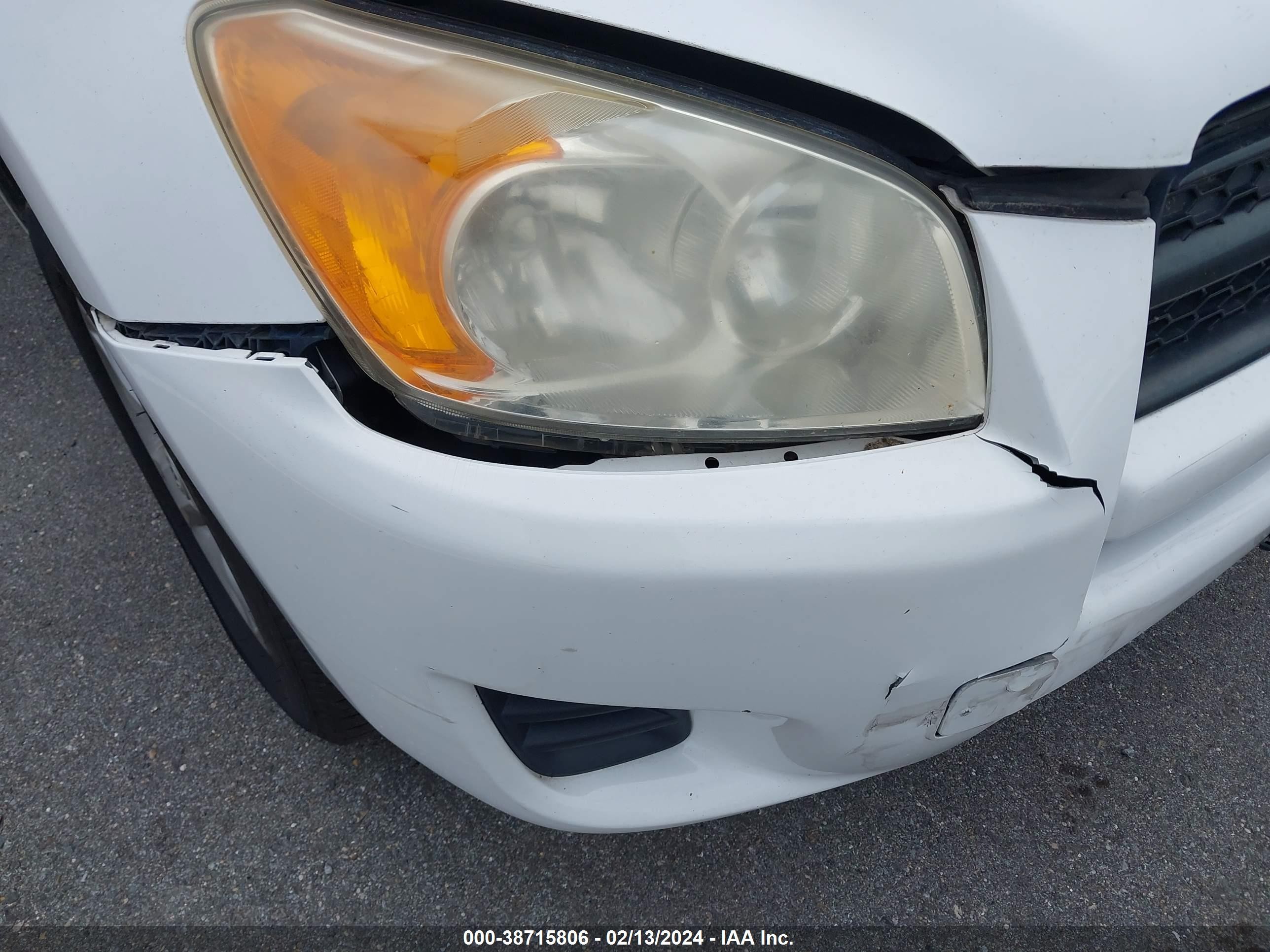 2012 Toyota Rav4 Base V6 White vin: JTMZK4DV0CD005078
