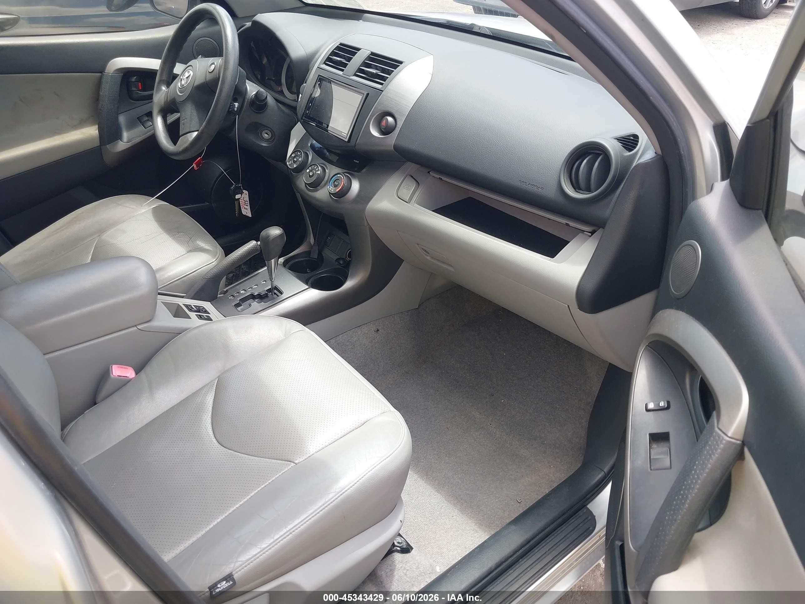 2010 Toyota Rav4 Base V6 Gray vin: JTMZK4DV1AD004518