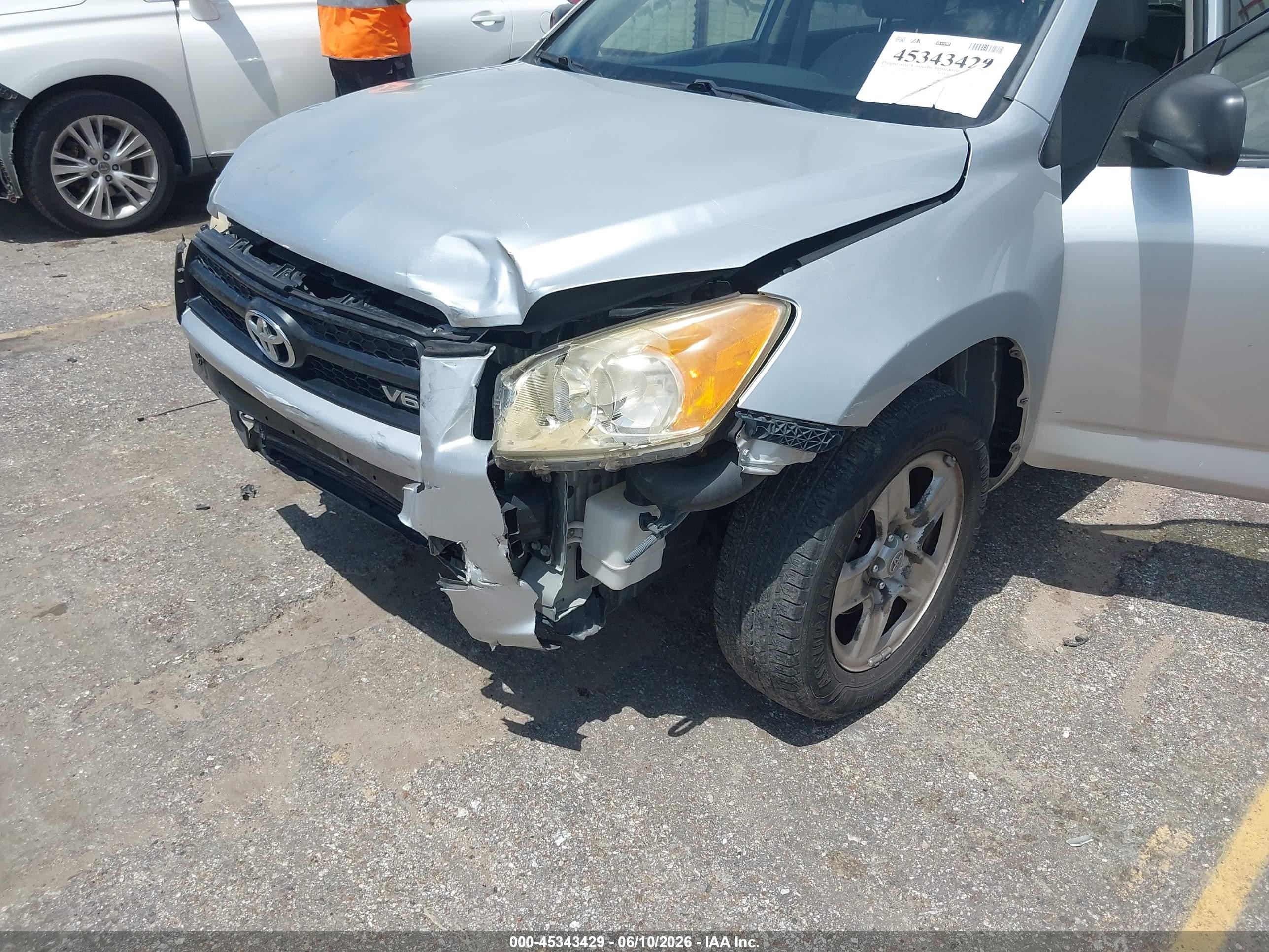 2010 Toyota Rav4 Base V6 Gray vin: JTMZK4DV1AD004518