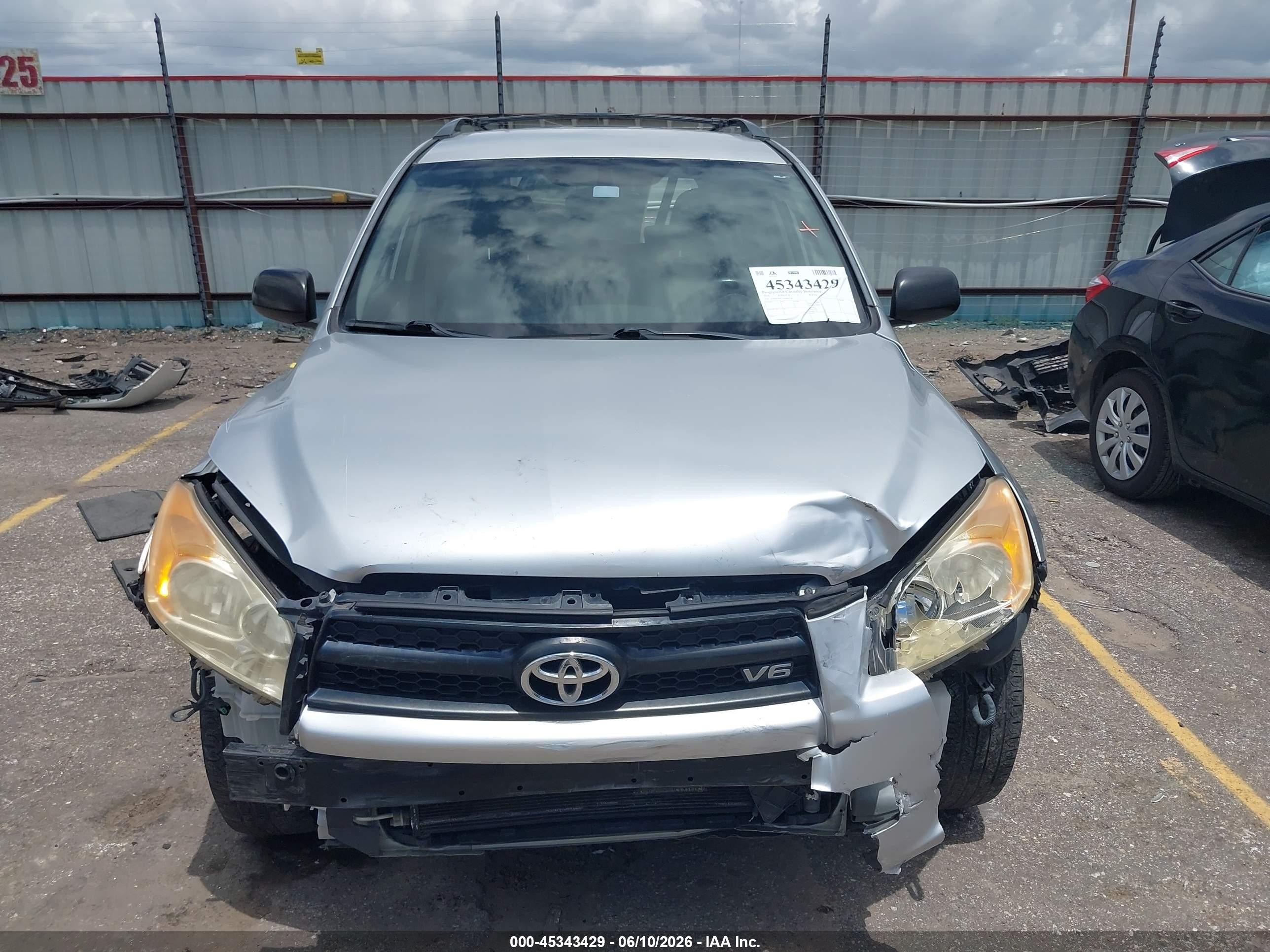 2010 Toyota Rav4 Base V6 Gray vin: JTMZK4DV1AD004518