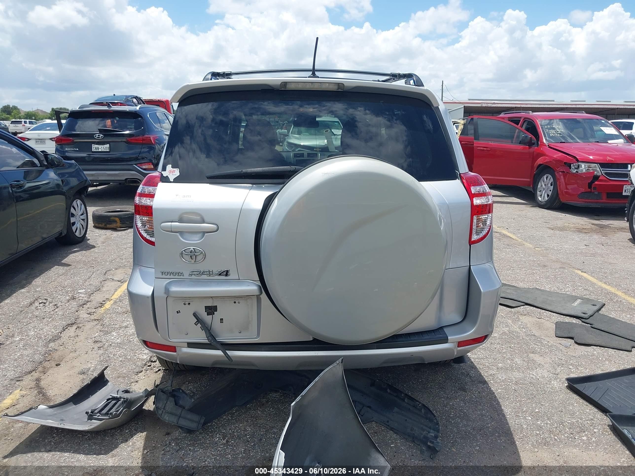 2010 Toyota Rav4 Base V6 Gray vin: JTMZK4DV1AD004518