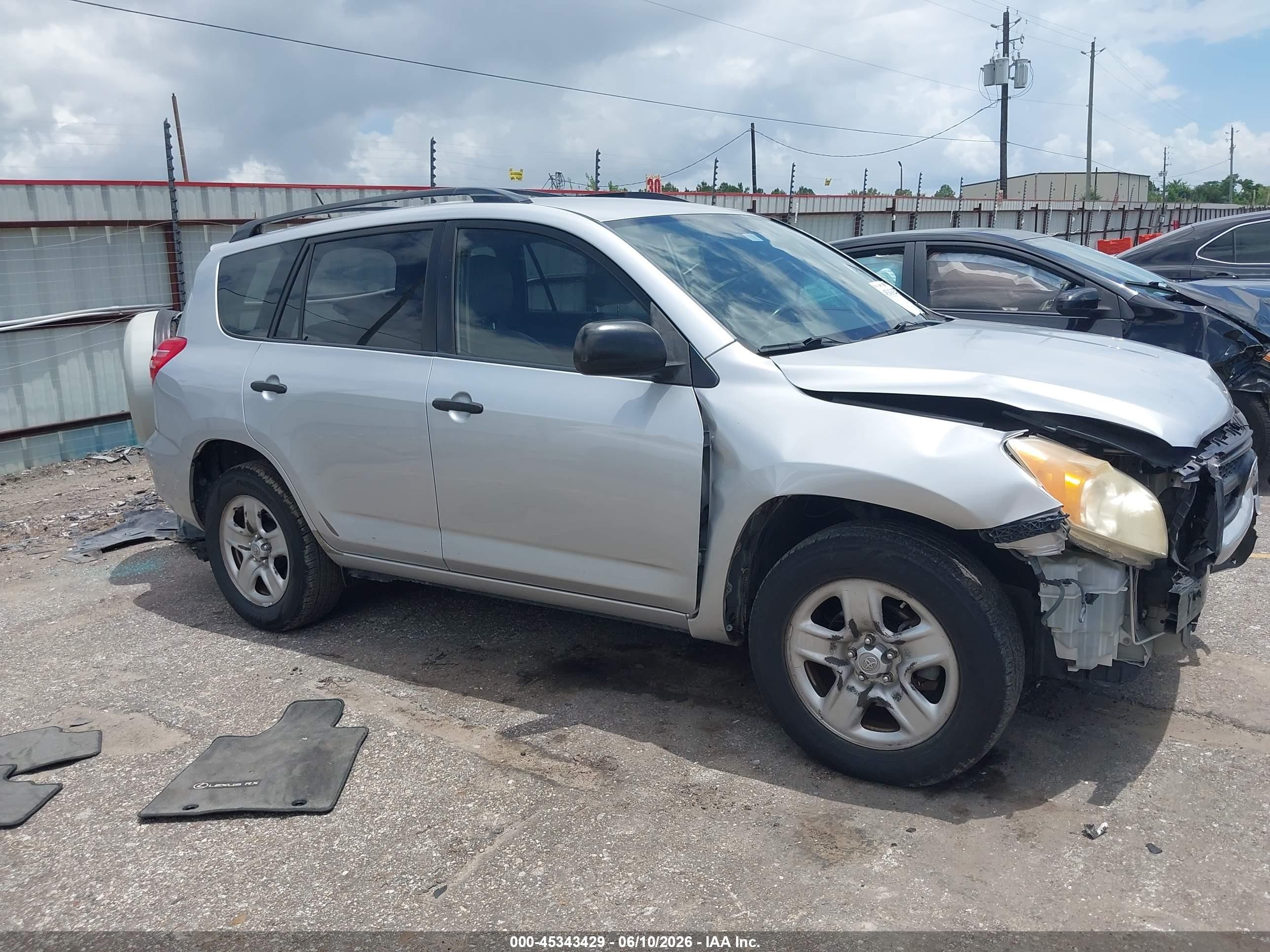 2010 Toyota Rav4 Base V6 Gray vin: JTMZK4DV1AD004518