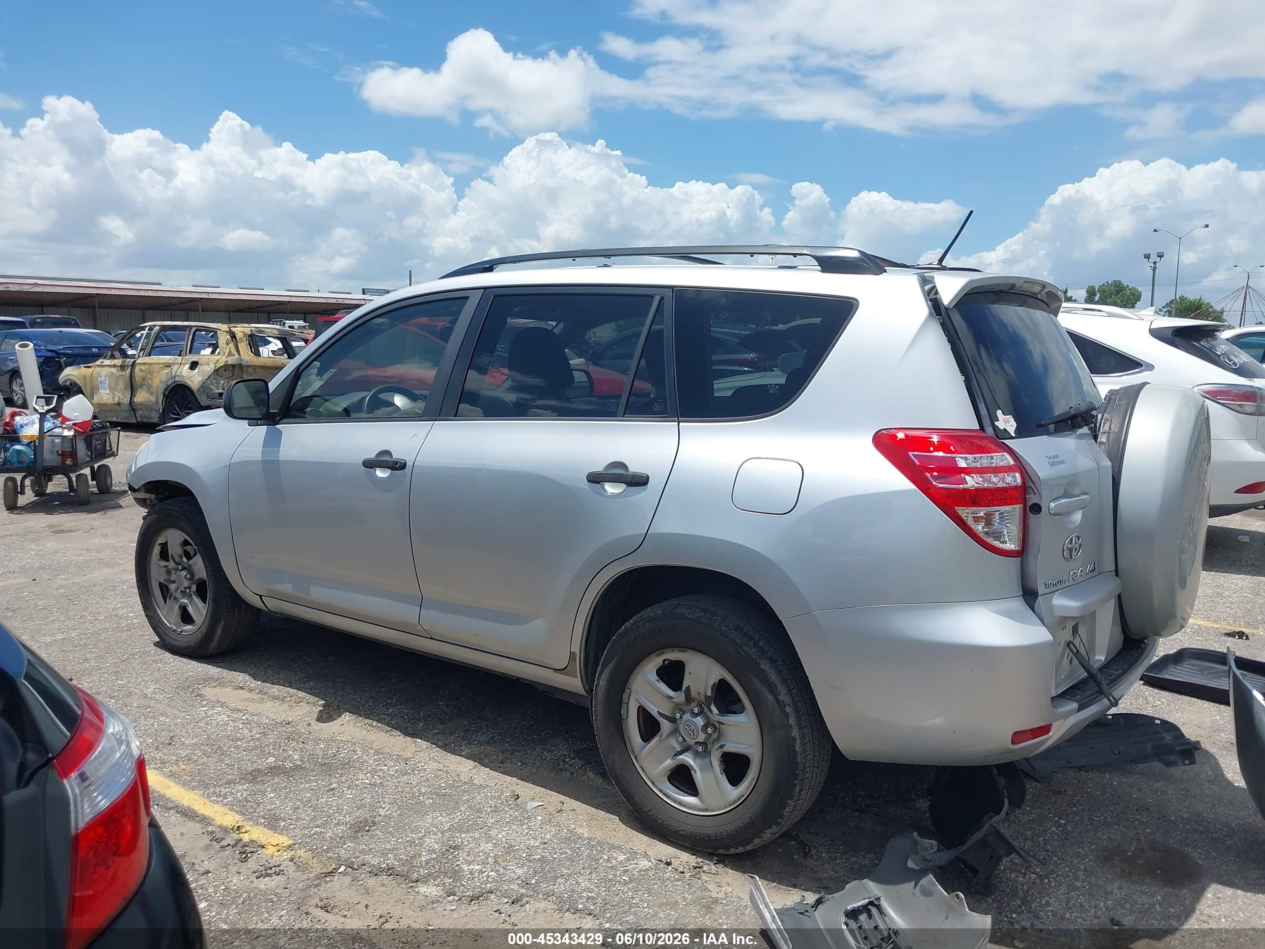2010 Toyota Rav4 Base V6 Gray vin: JTMZK4DV1AD004518