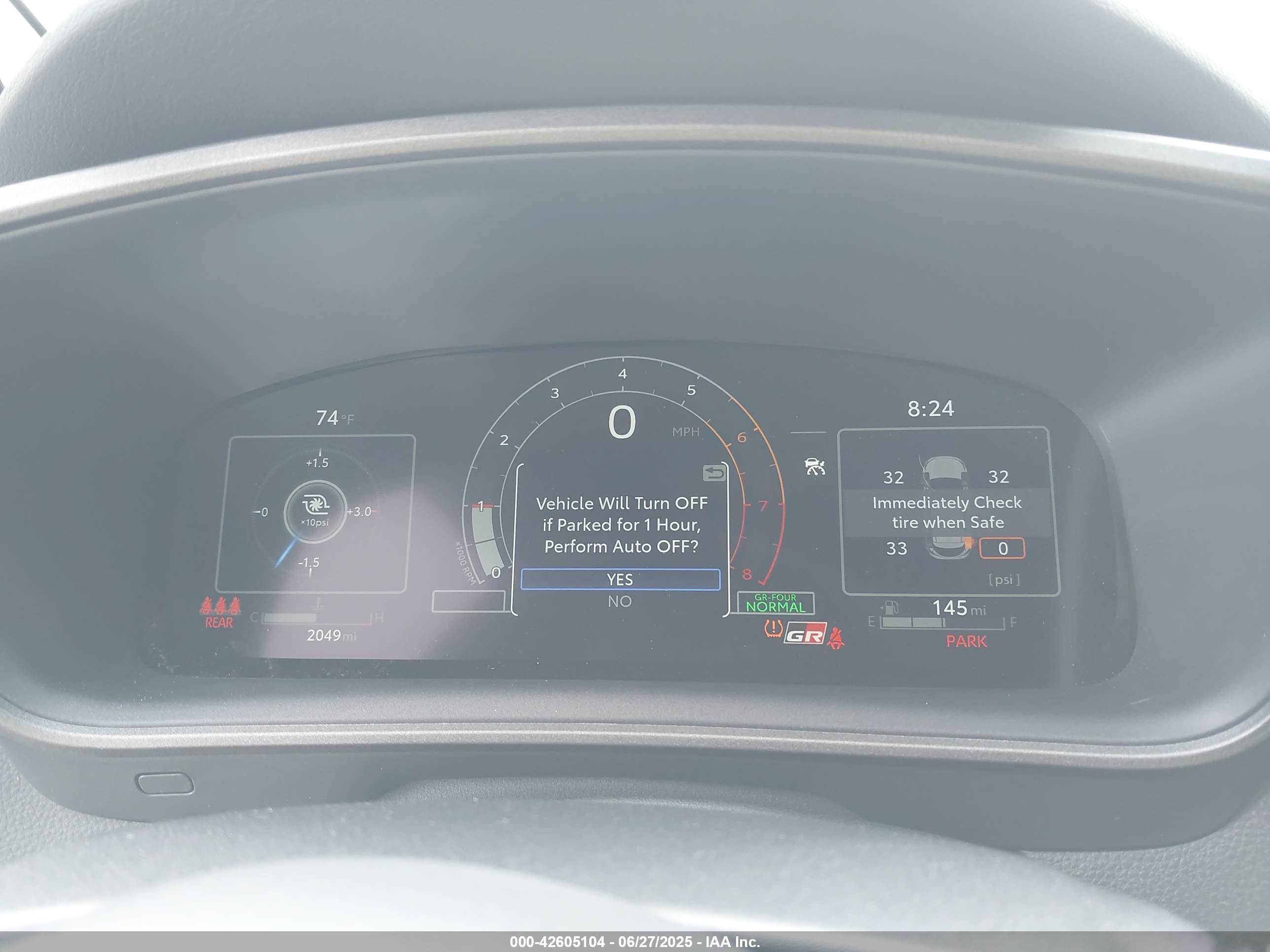 2025 Toyota Gr Corolla Premium Plus White vin: JTNABAAE2SA019172