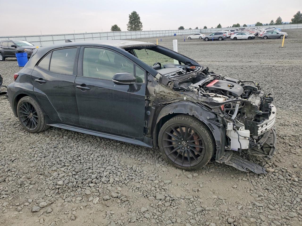2023 Toyota Gr Corolla Core Black vin: JTNABAAE3PA005935