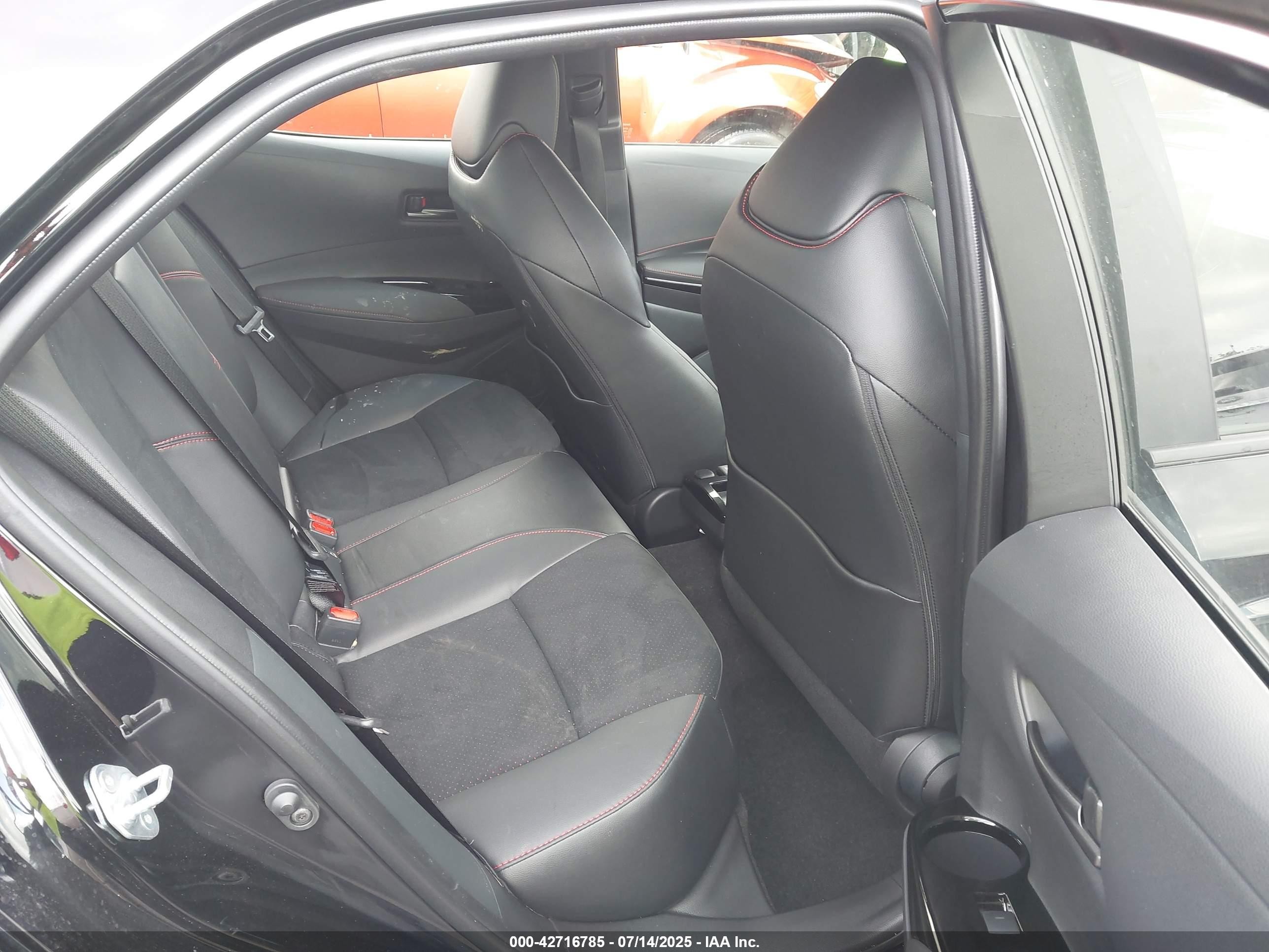 2025 Toyota Gr Corolla Premium Plus Black vin: JTNABAAE9SA016382