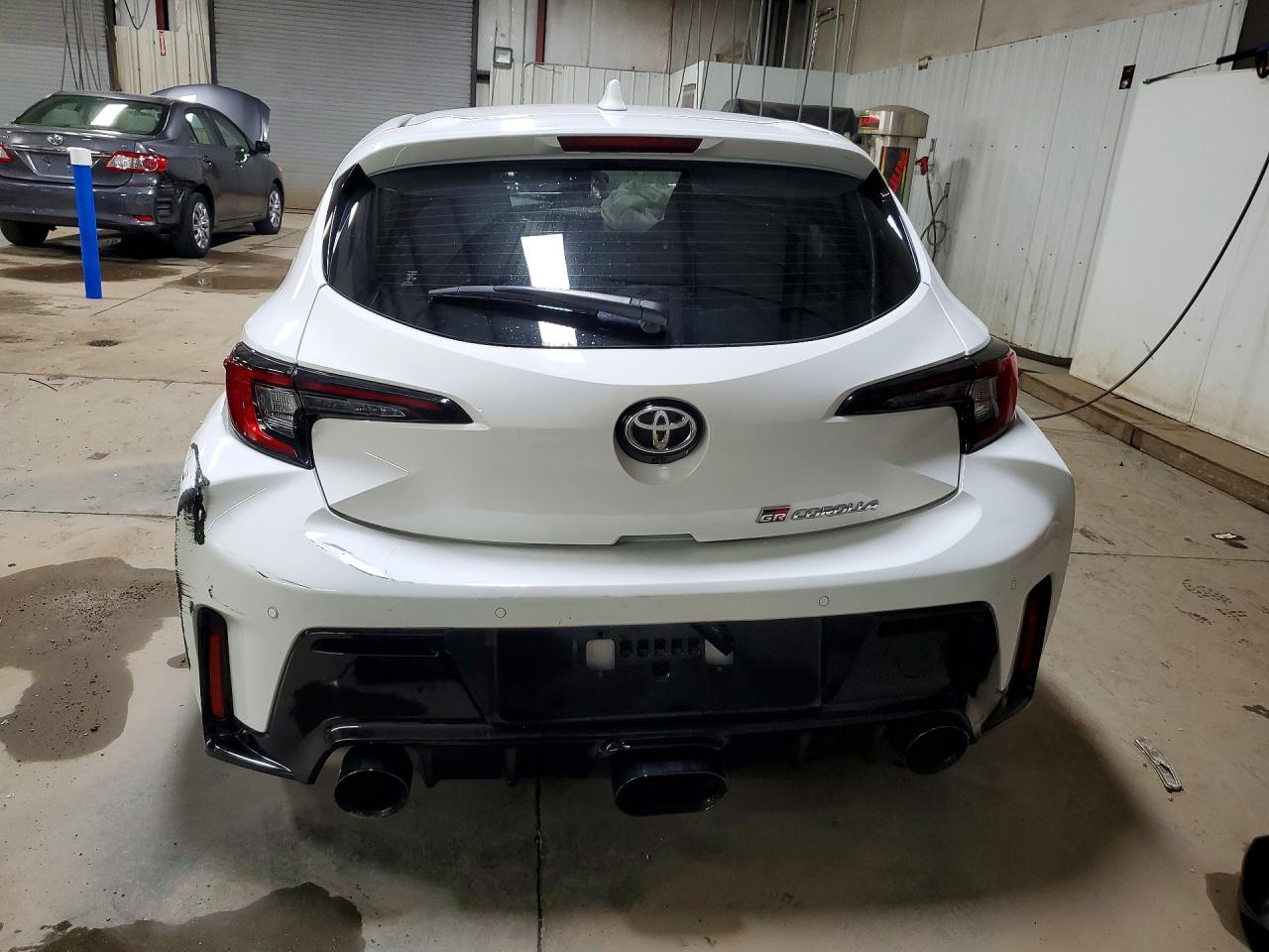 2025 Toyota Gr Corolla Premium White vin: JTNABAAE9SA019718