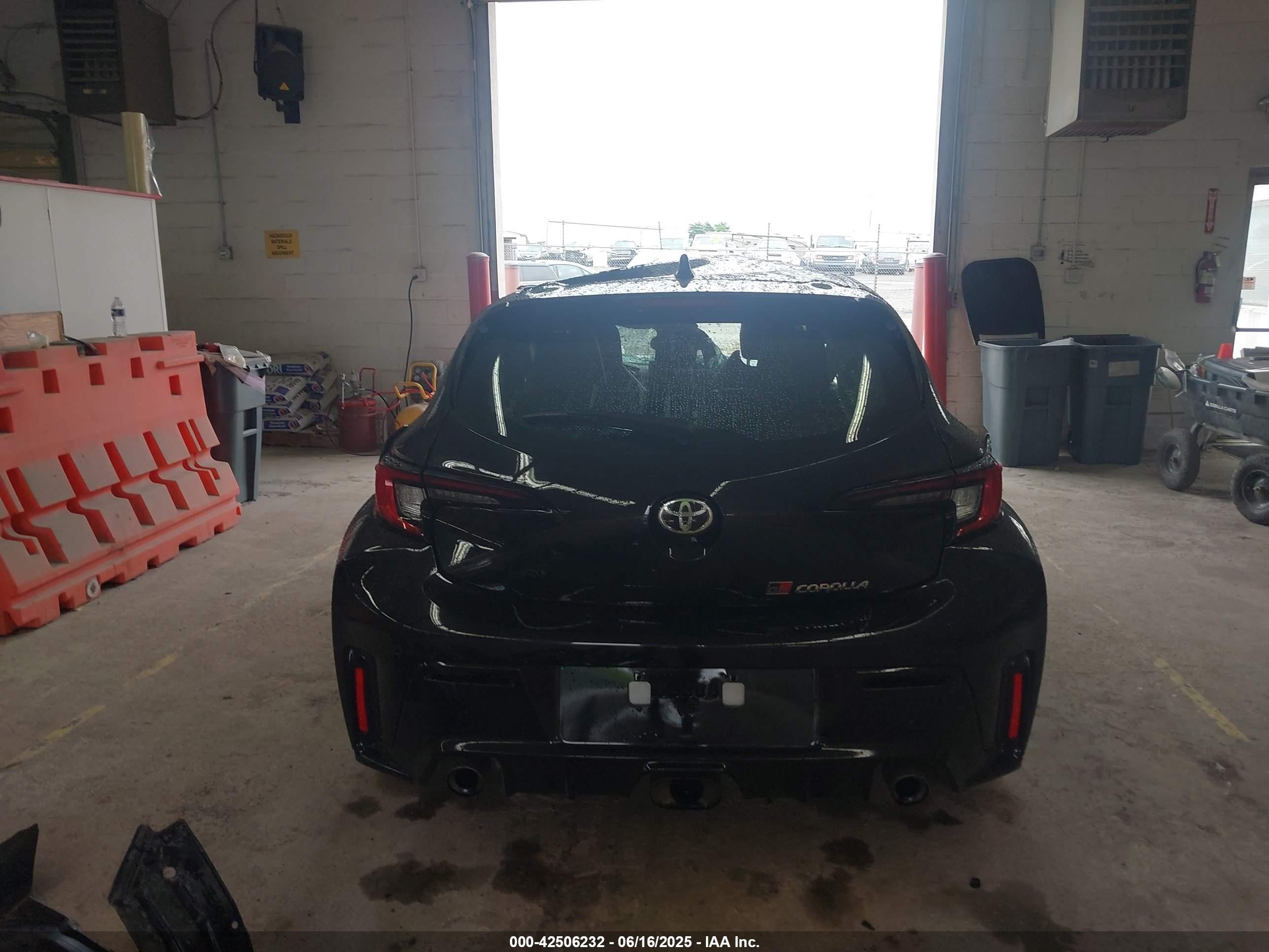 2025 Toyota Gr Corolla Premium Black vin: JTNABAAEXSA017007